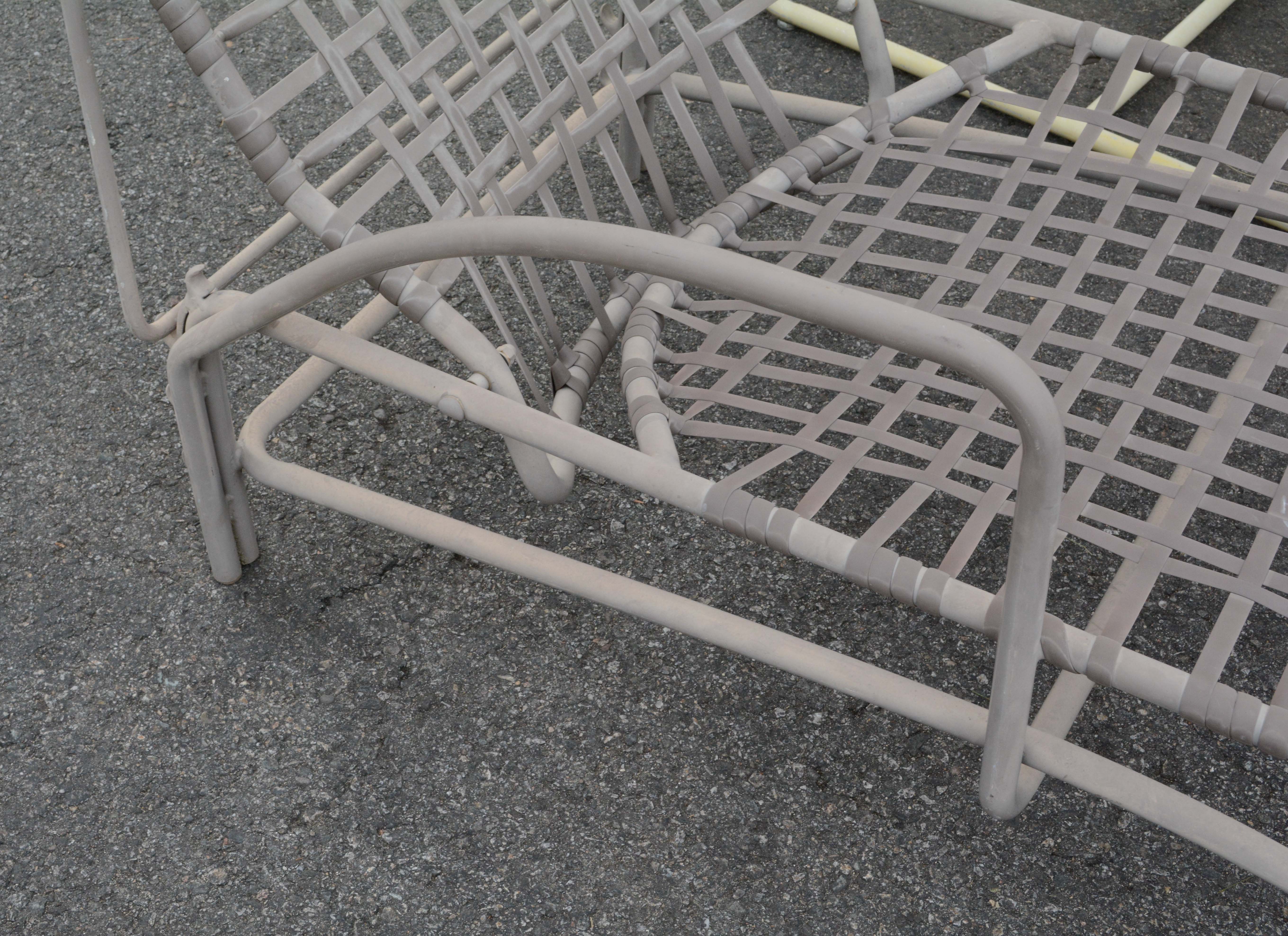 Patio Chaise Lounge Chairs Featuring Brown Jordan