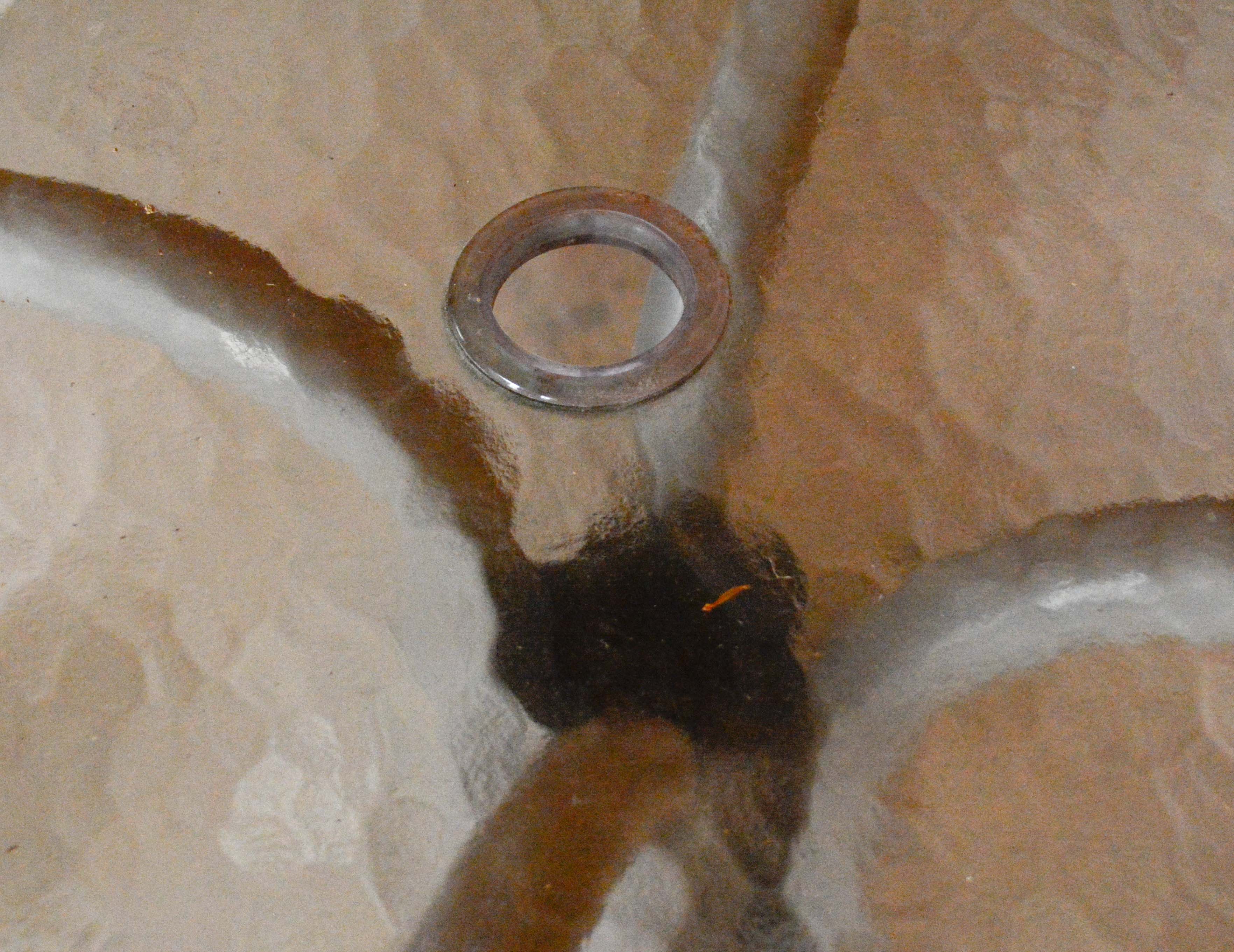 Brown and Jordan Glass Top Metal Patio Table with Chairs