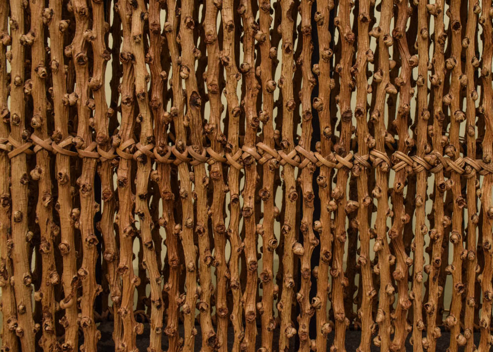 Asian Inspired Cane Lamps