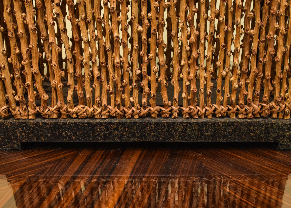 Asian Inspired Cane Lamps