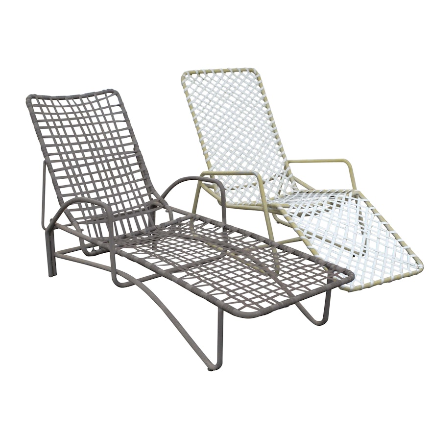 Patio Chaise Lounge Chairs Featuring Brown Jordan
