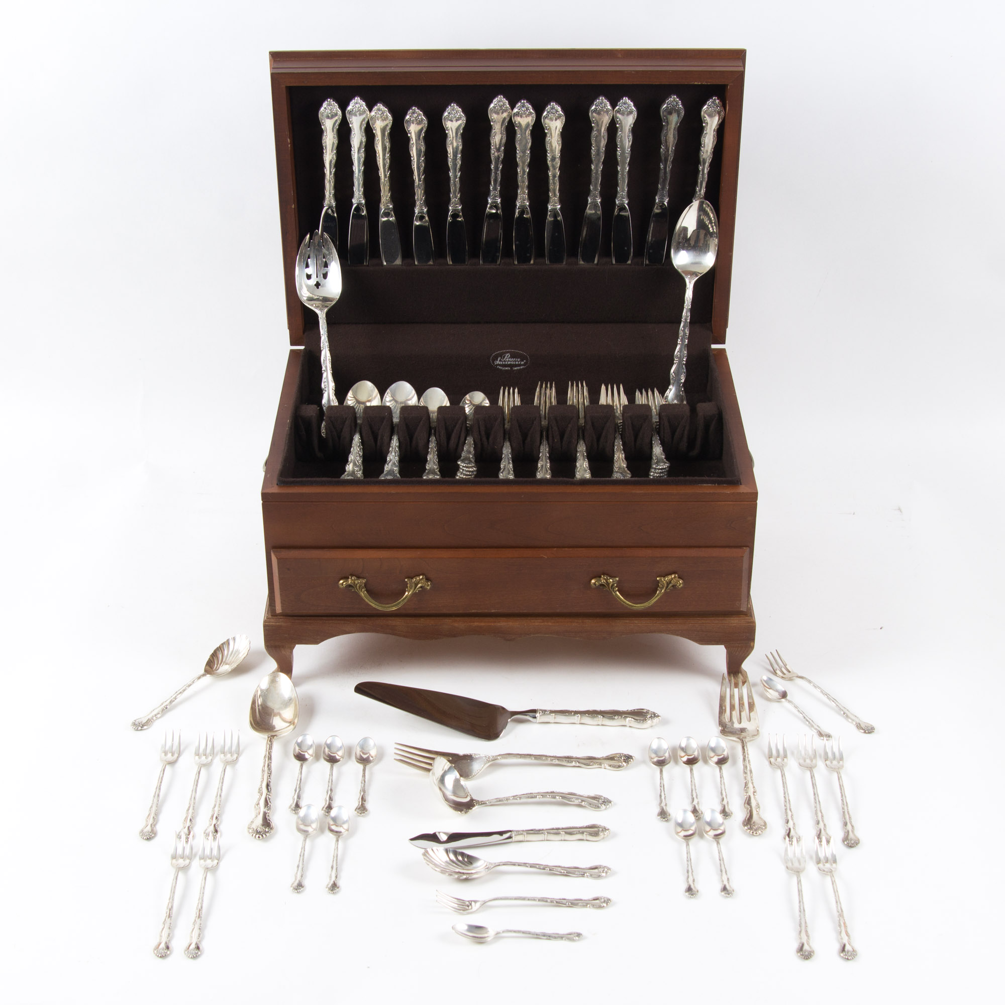 Wallace "Feliciana" Sterling Silver Flatware Set