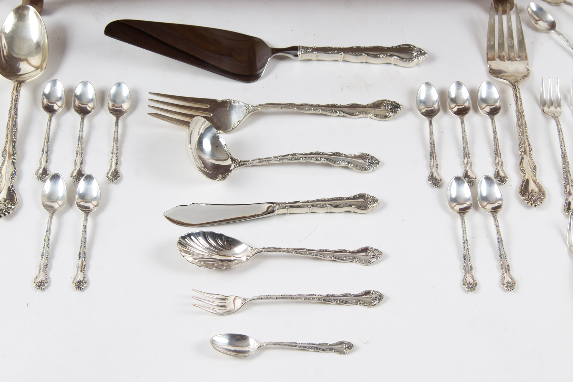 Wallace "Feliciana" Sterling Silver Flatware Set