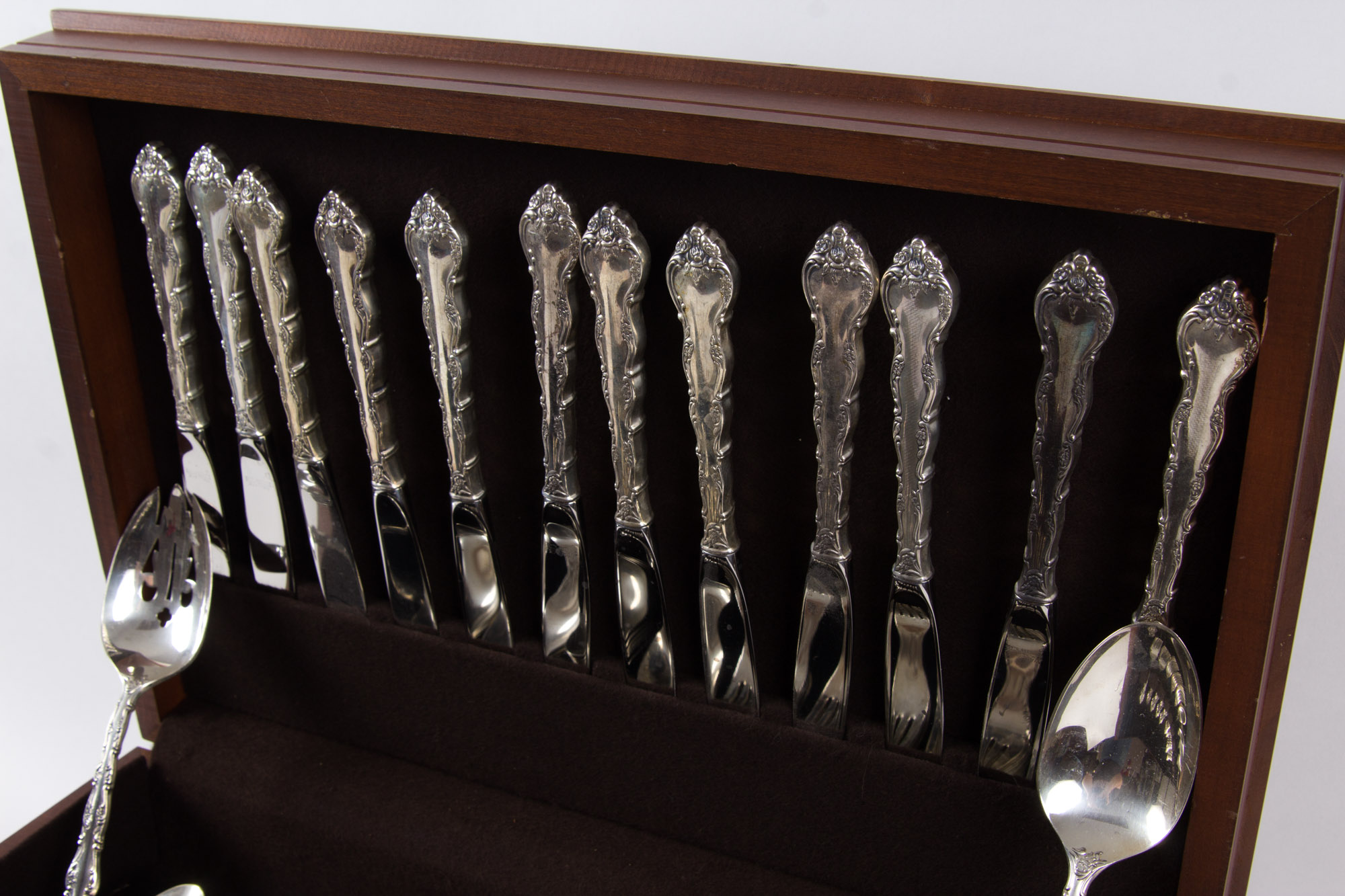 Wallace "Feliciana" Sterling Silver Flatware Set
