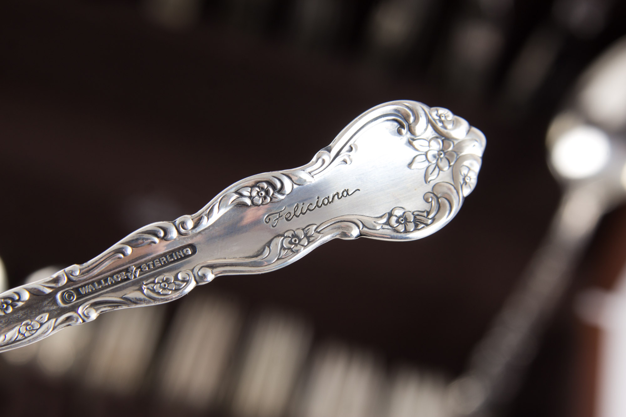 Wallace "Feliciana" Sterling Silver Flatware Set