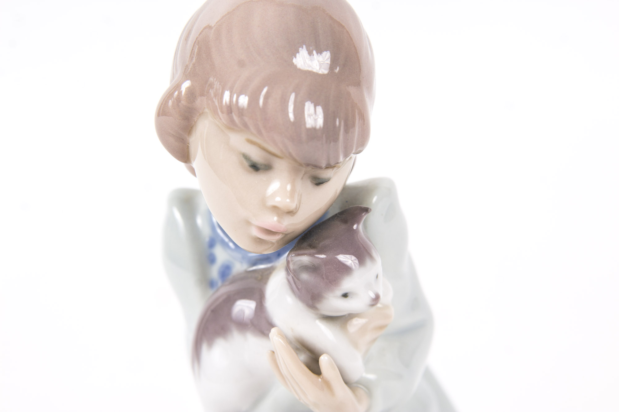 Lladró "Sleepy Kitten" Figurine #5712