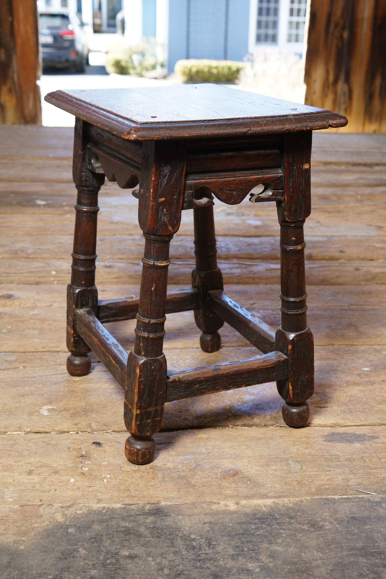 Fine Replica 17th Century Style French Oak Tavern Table