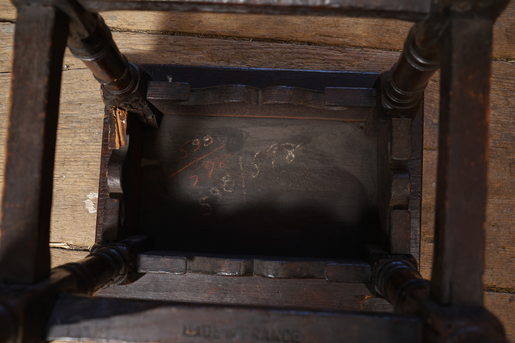 Fine Replica 17th Century Style French Oak Tavern Table