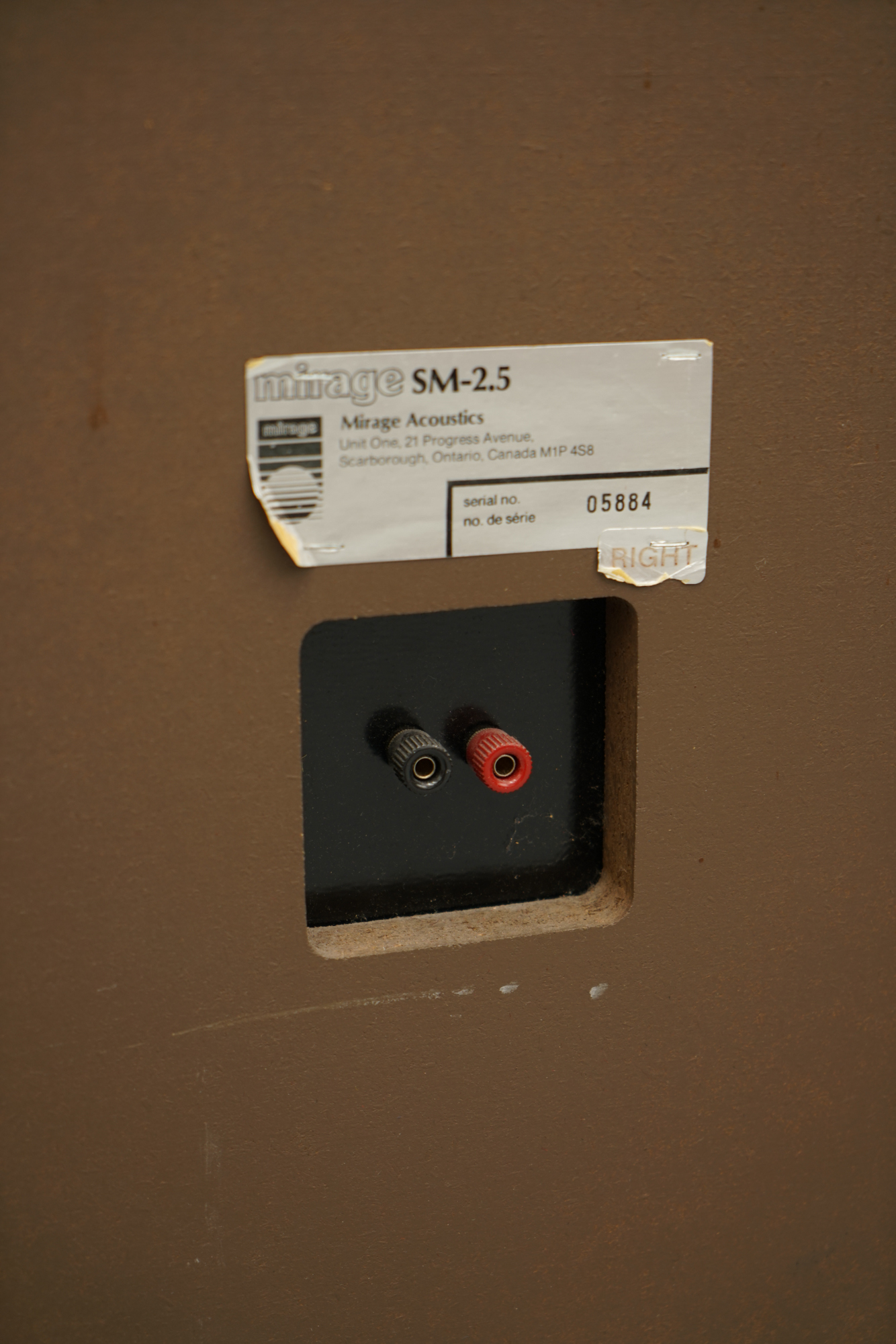 Mirage SM-2.5 Floor Speakers