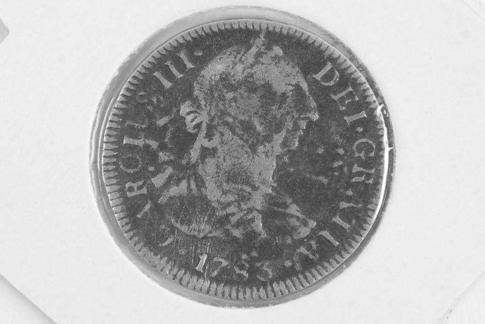 1783 Spanish Colonial 2 Reales El Cazador "Treasure Coin"