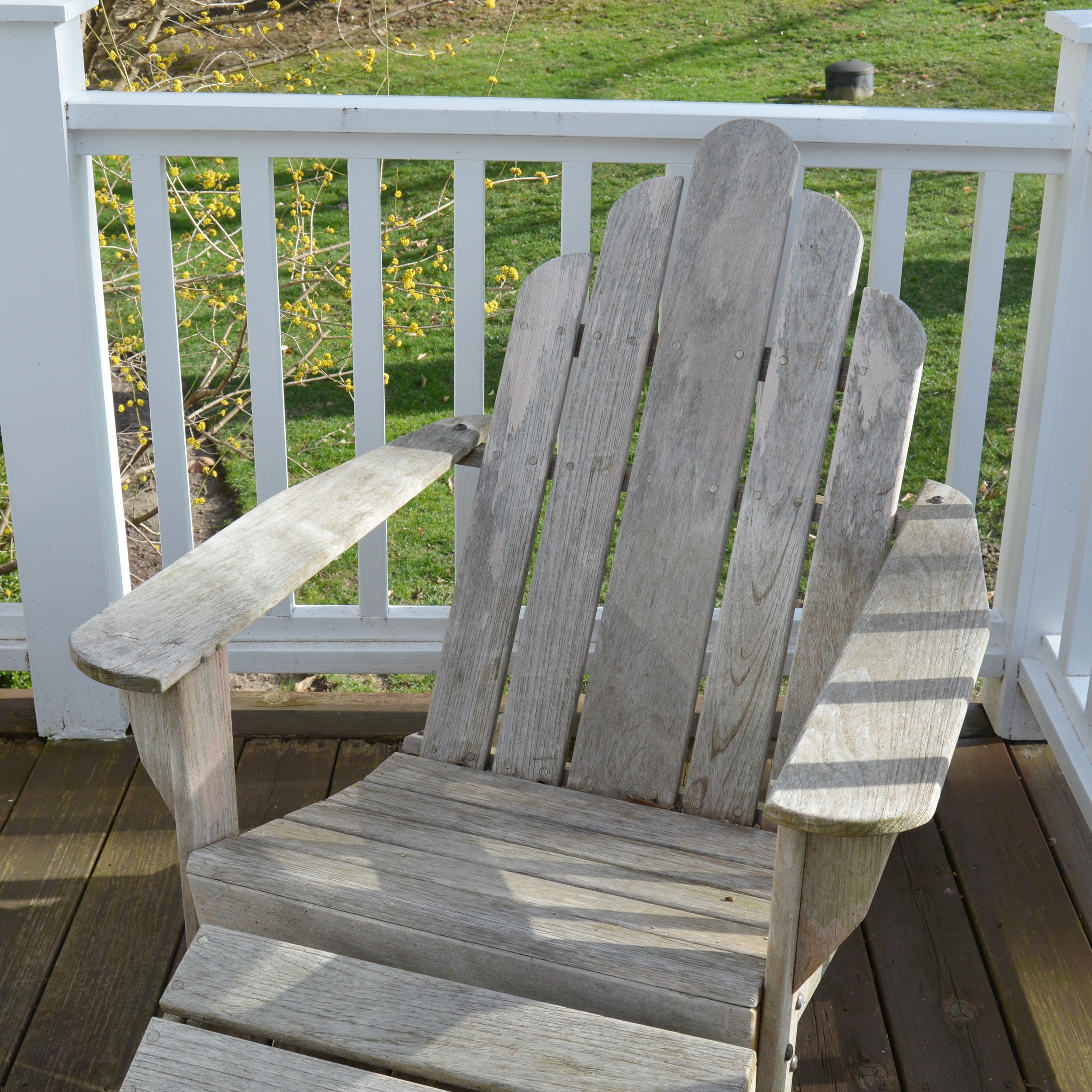 Smith & Hawken Teak Adirondack Chairs
