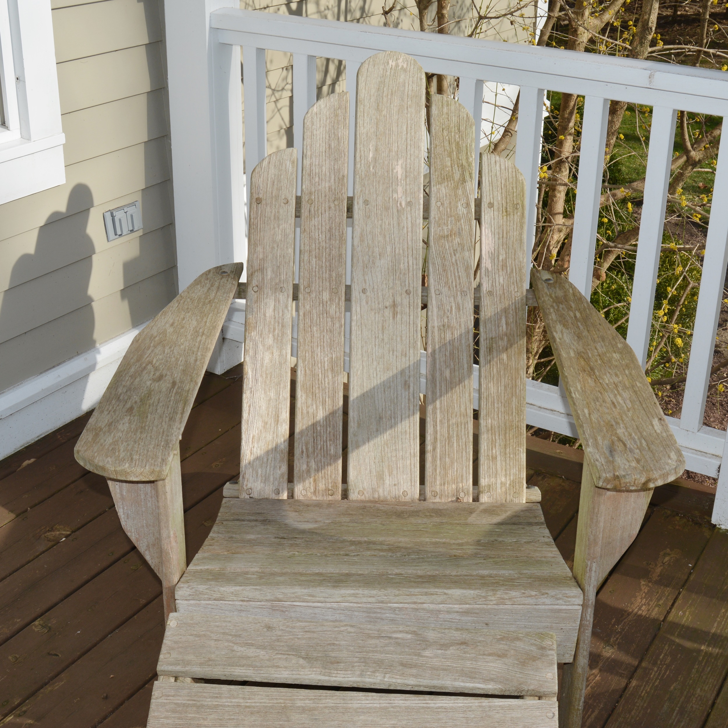 Smith & Hawken Teak Adirondack Chairs
