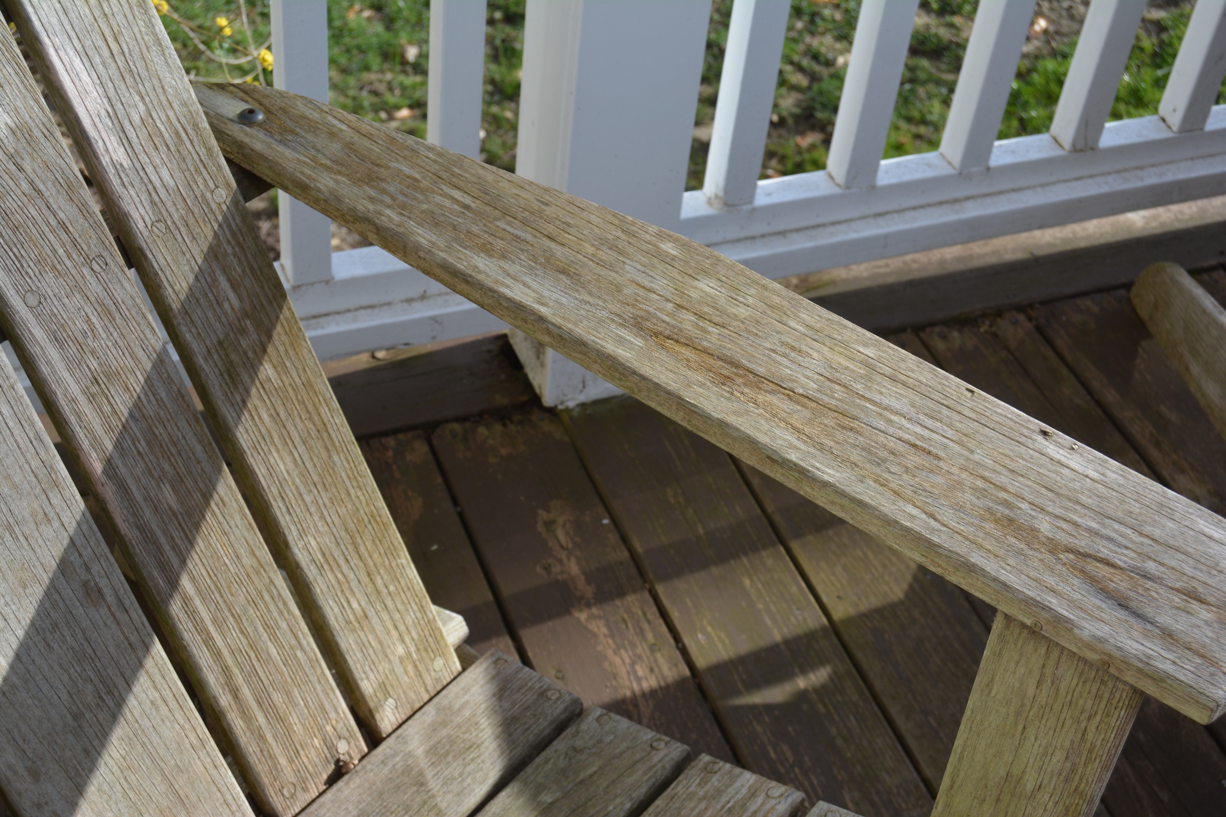 Smith & Hawken Teak Adirondack Chairs