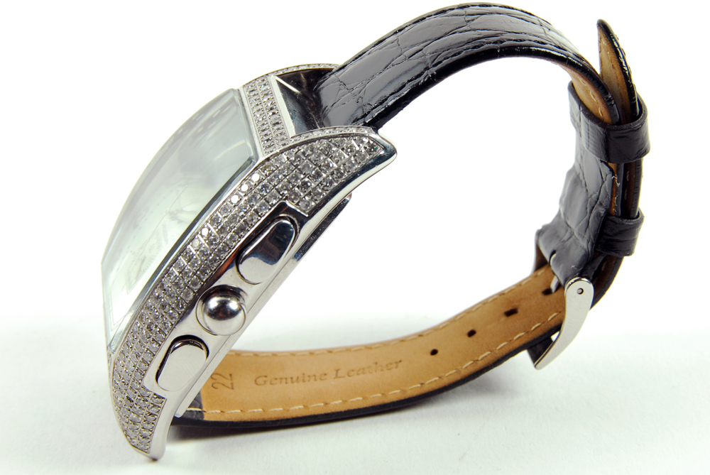 GAB Marine Chronograph 3.67 CTW Diamond Watch