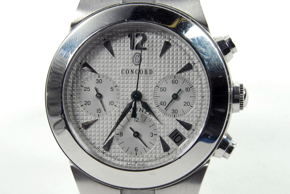 Concord Mariner Skeleton Back Watch