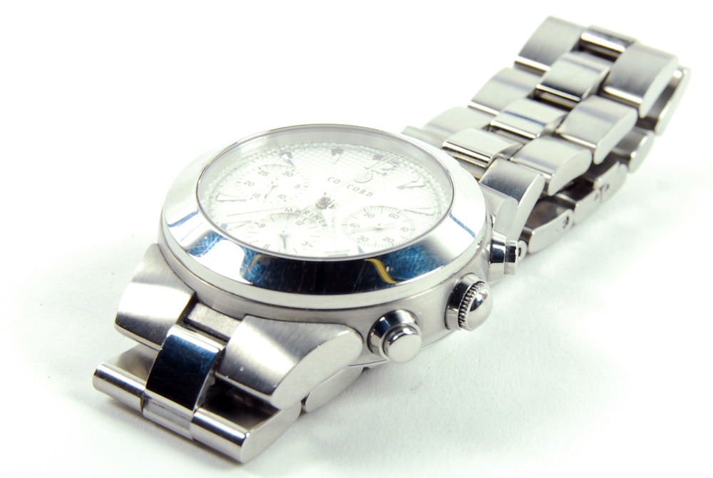 Concord Mariner Skeleton Back Watch