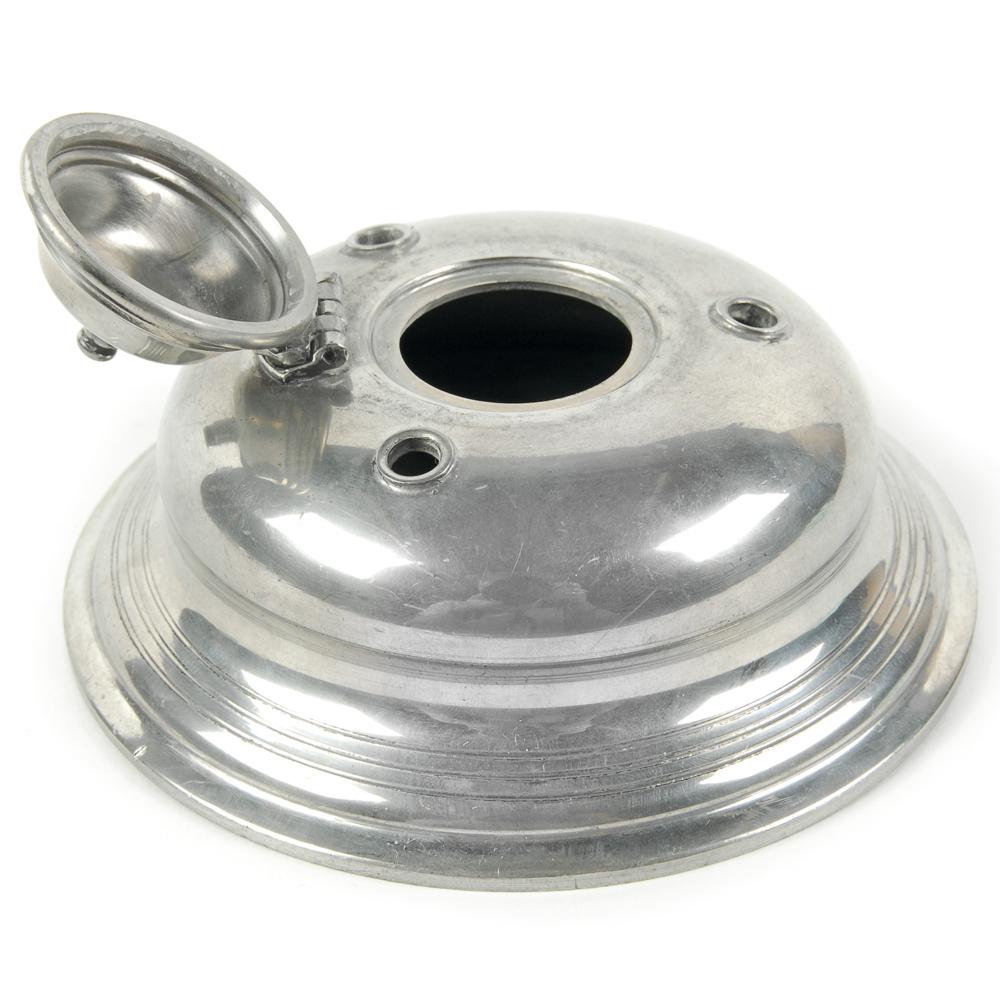 Stieff Pewter Inkwell from the Williamsburg Restoration Collection