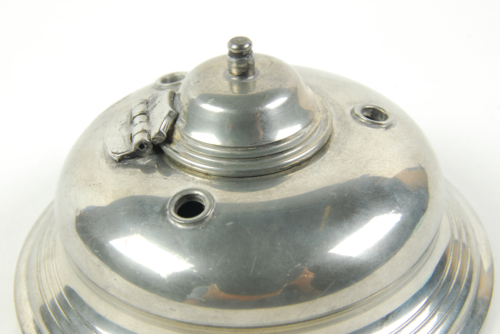 Stieff Pewter Inkwell from the Williamsburg Restoration Collection