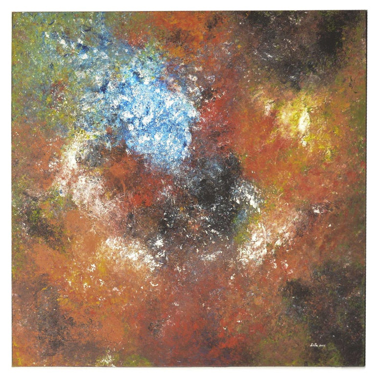 Li Fu Abstract Acrylic Painting on Canvas