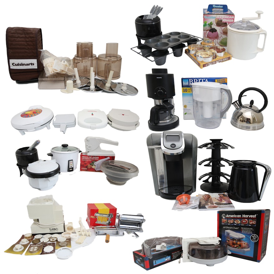 Large Collection of Small Kitchen Appliances