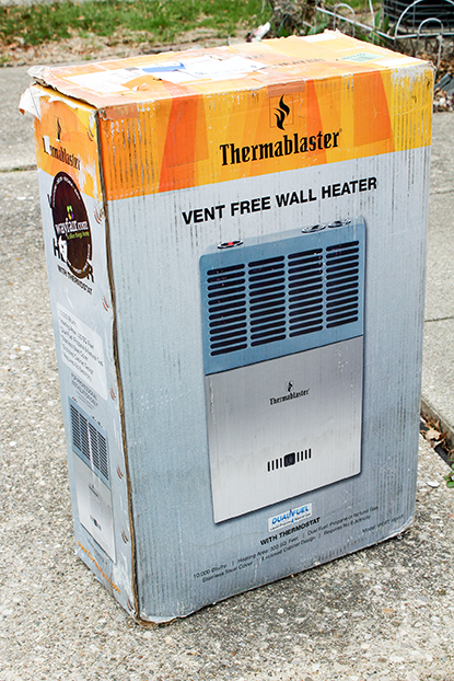 Thermablaster Stainless-Steel Vent Free Wall Heater