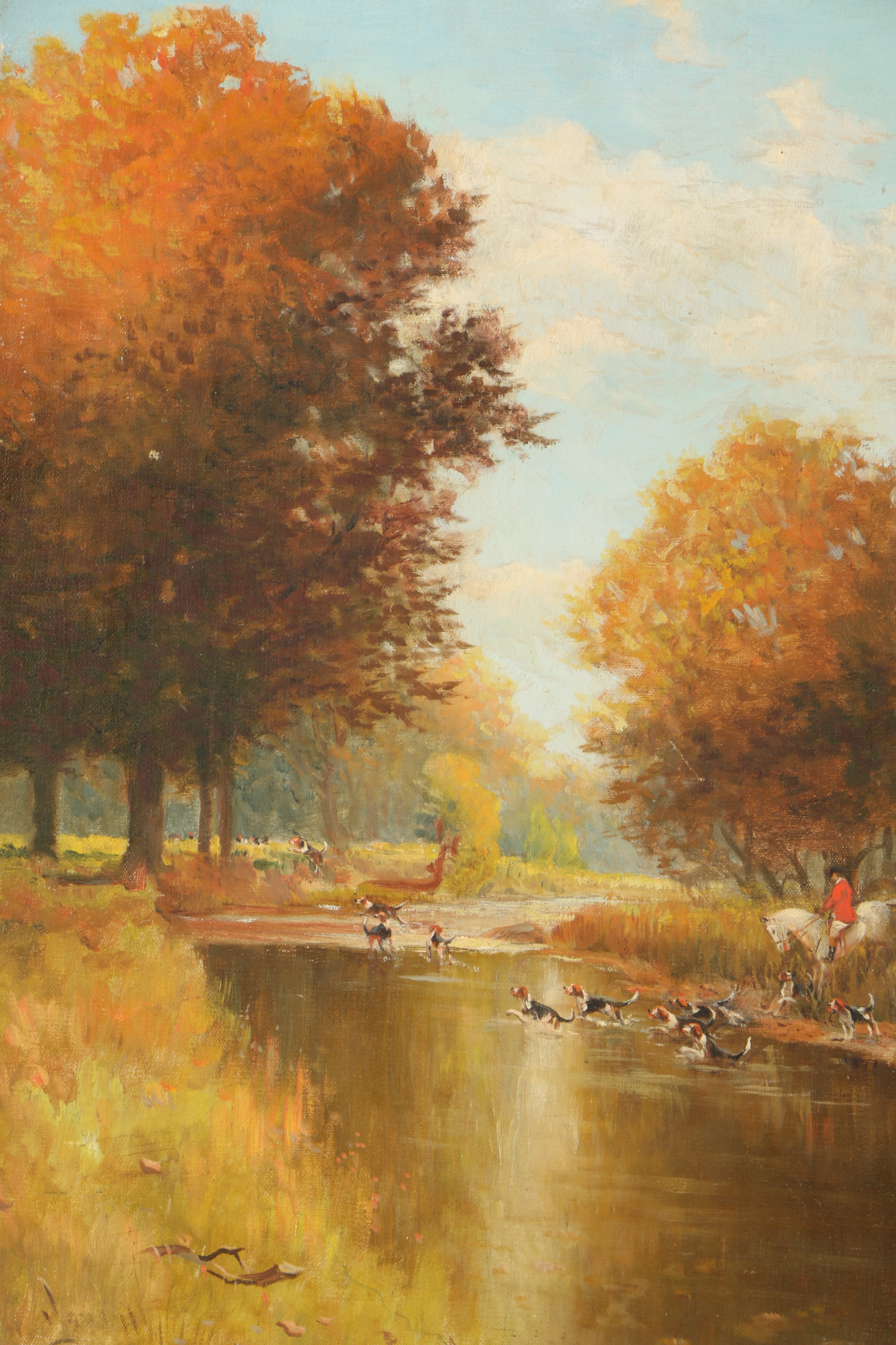 S.R. Wright Oil Painting