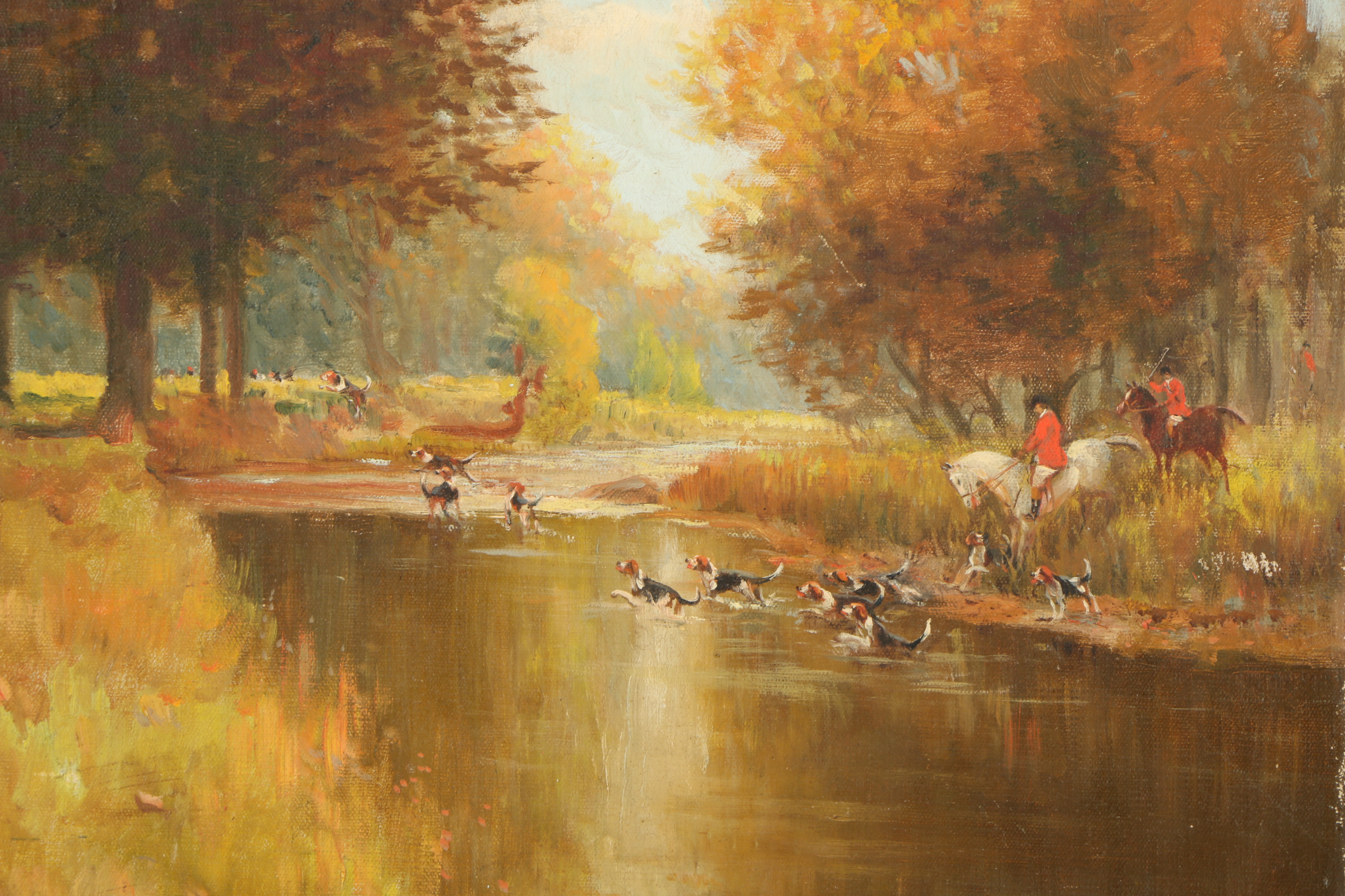 S.R. Wright Oil Painting