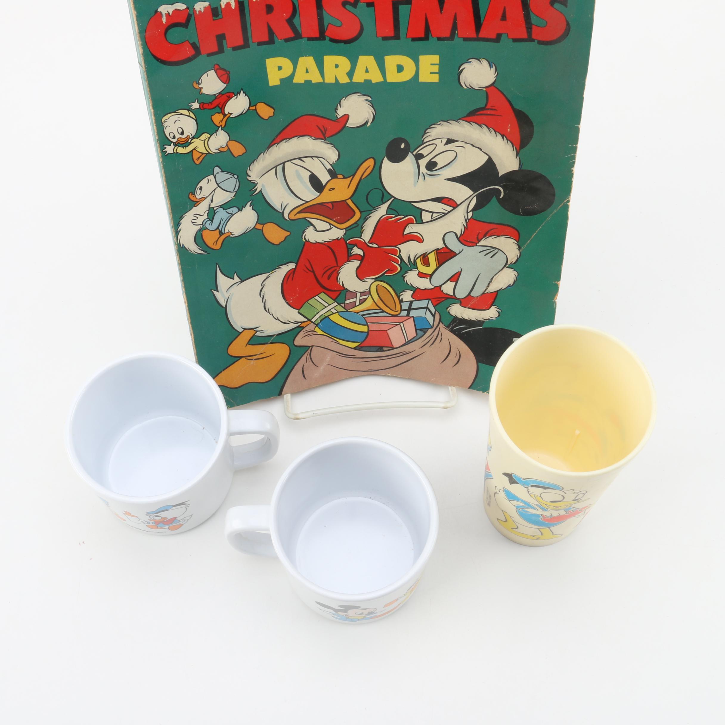 Disney Collectibles including Christmas Comic
