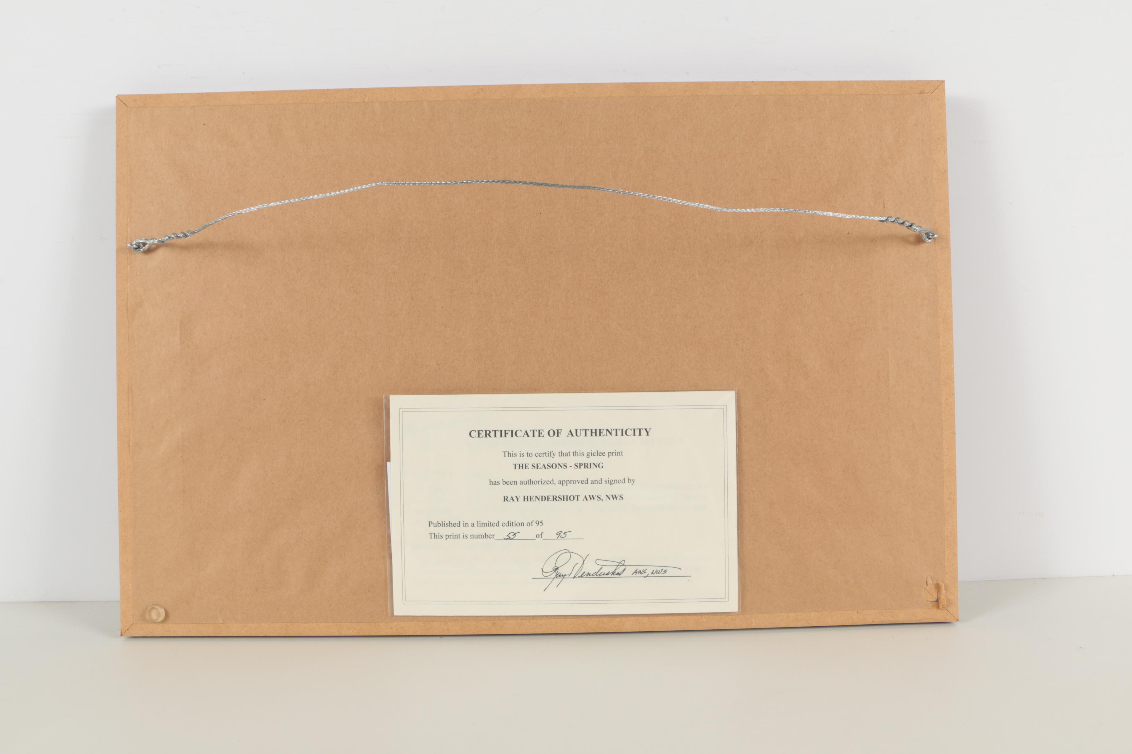 Ray Hendershot Limited Edition Giclee Prints