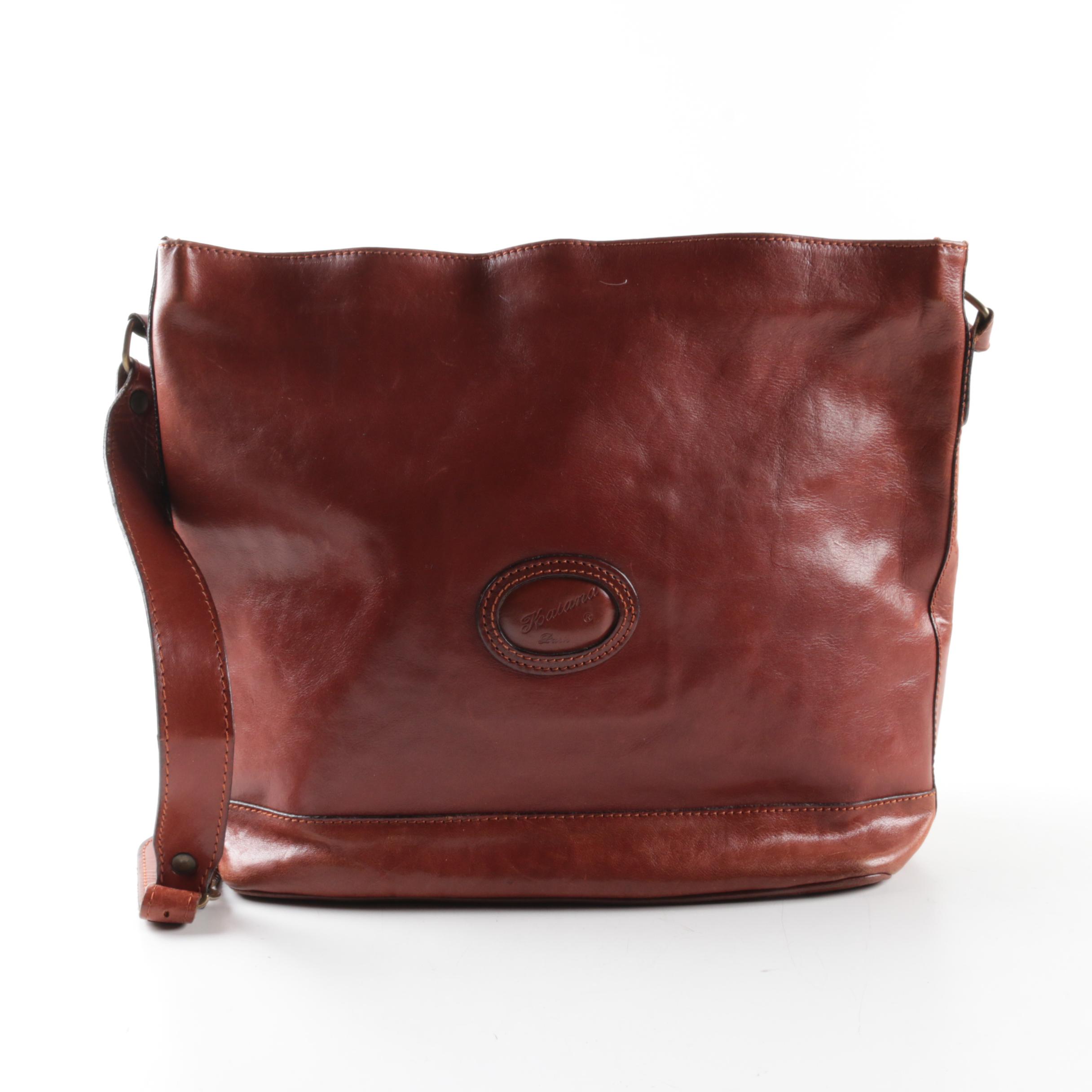 Katana Paris Leather Bucket Bag