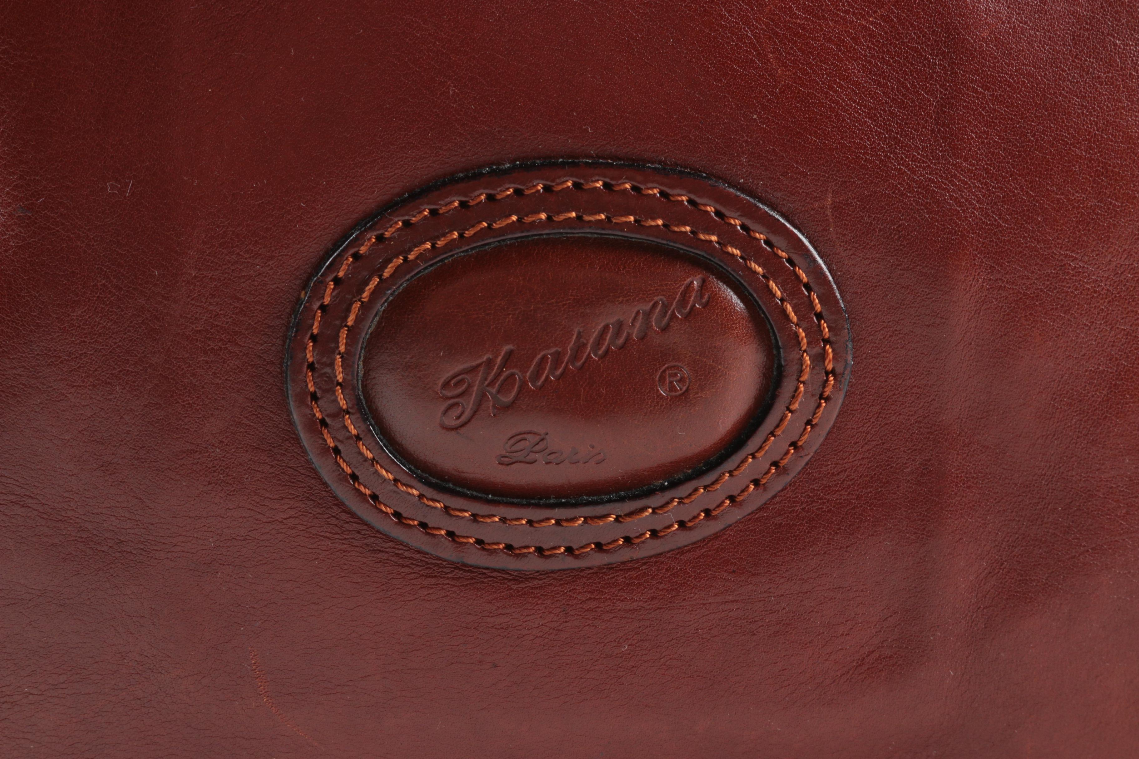 Katana Paris Leather Bucket Bag