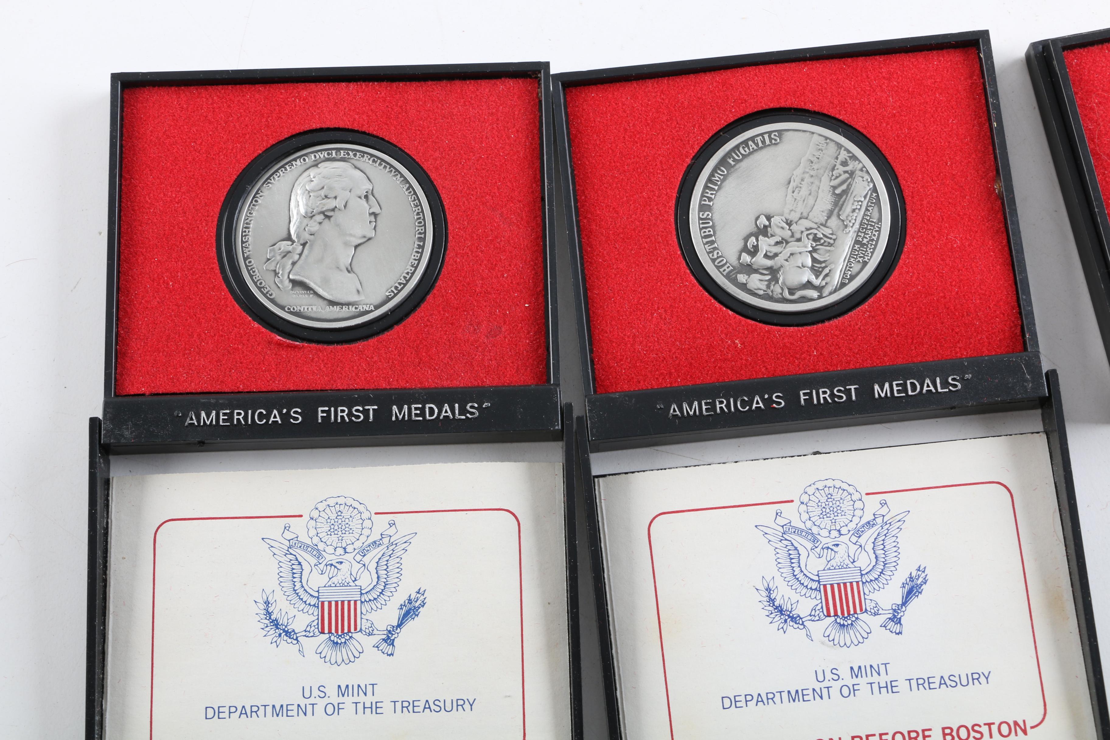 1973 "America's First Medals" Collection