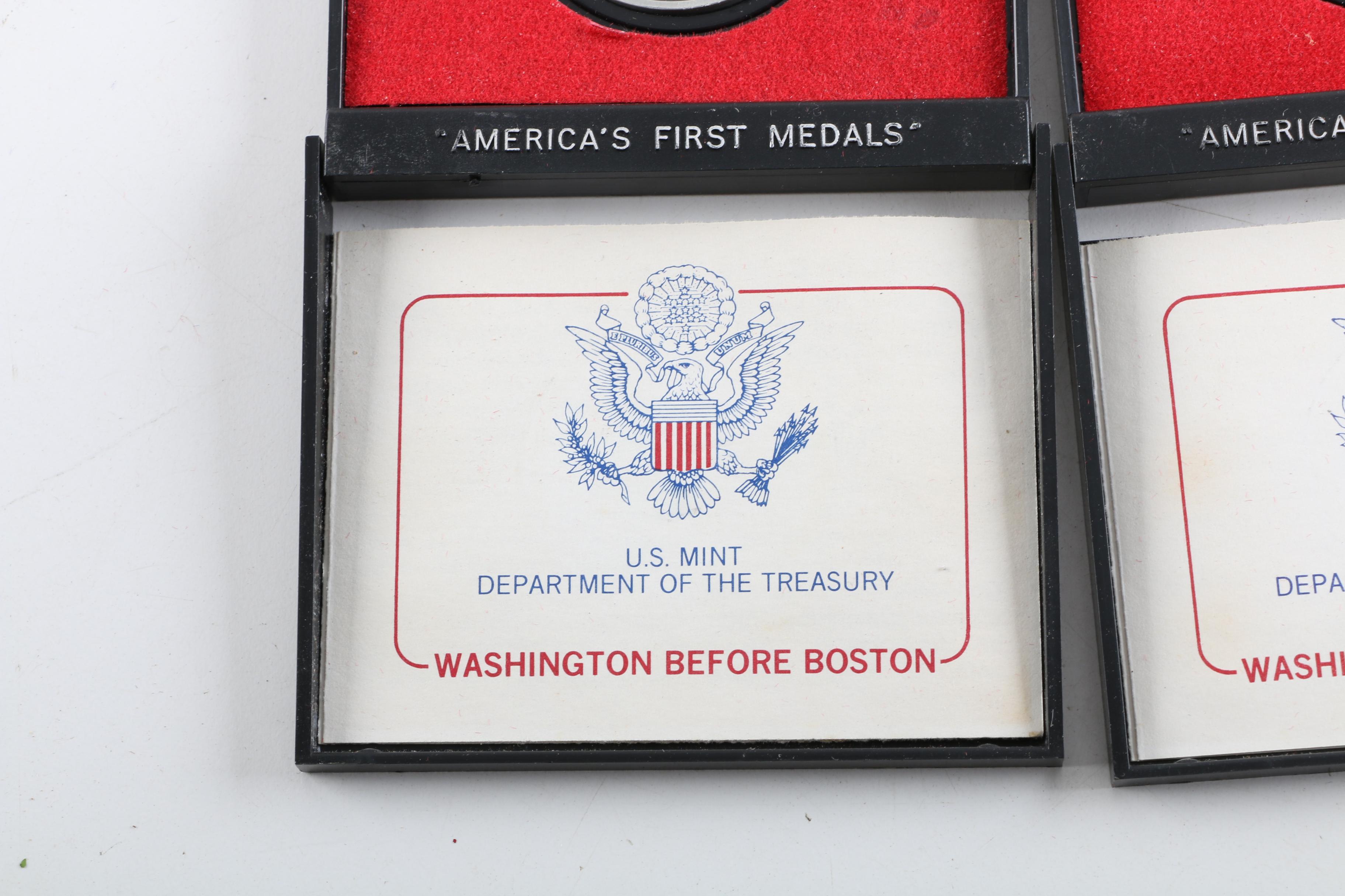 1973 "America's First Medals" Collection