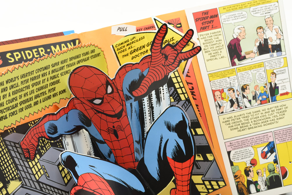 "The Amazing Spider-Man Pop-Up" A Childrens' Pop-Up Book
