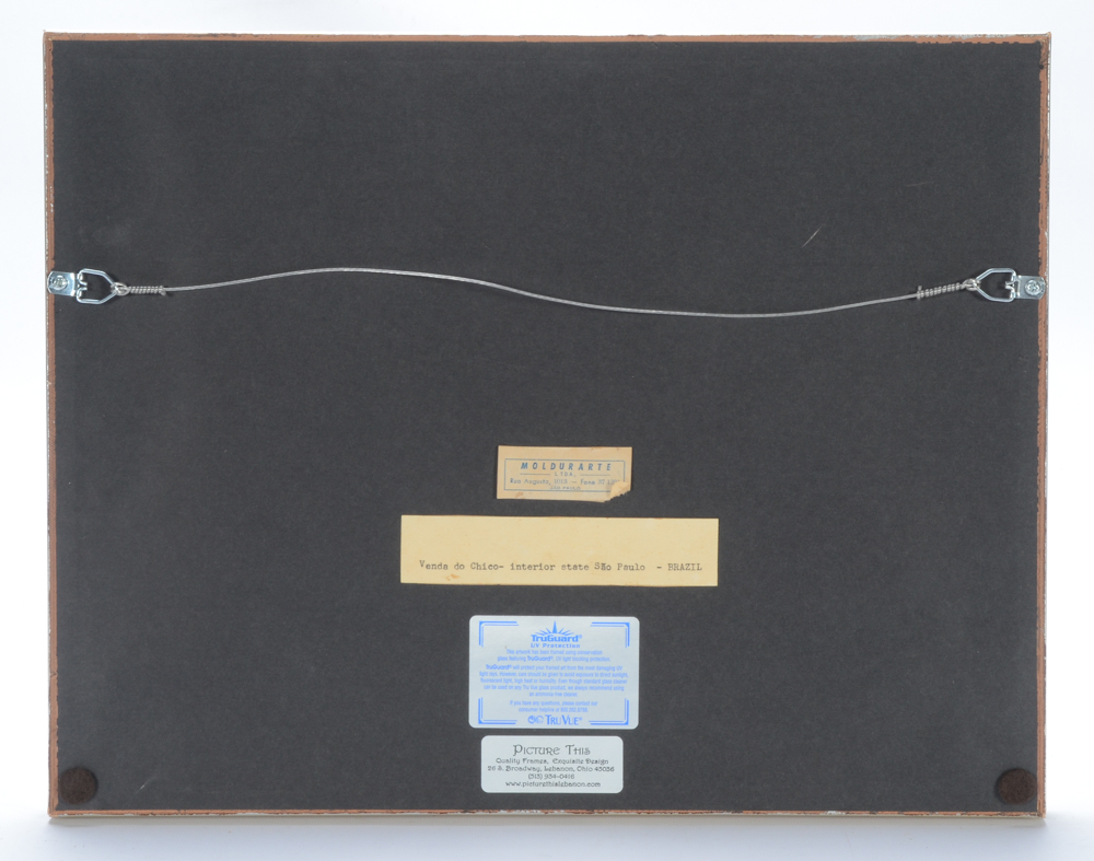 Reinaldo Manzke Original Gouache and Watercolor Painting "Venda do Chico"