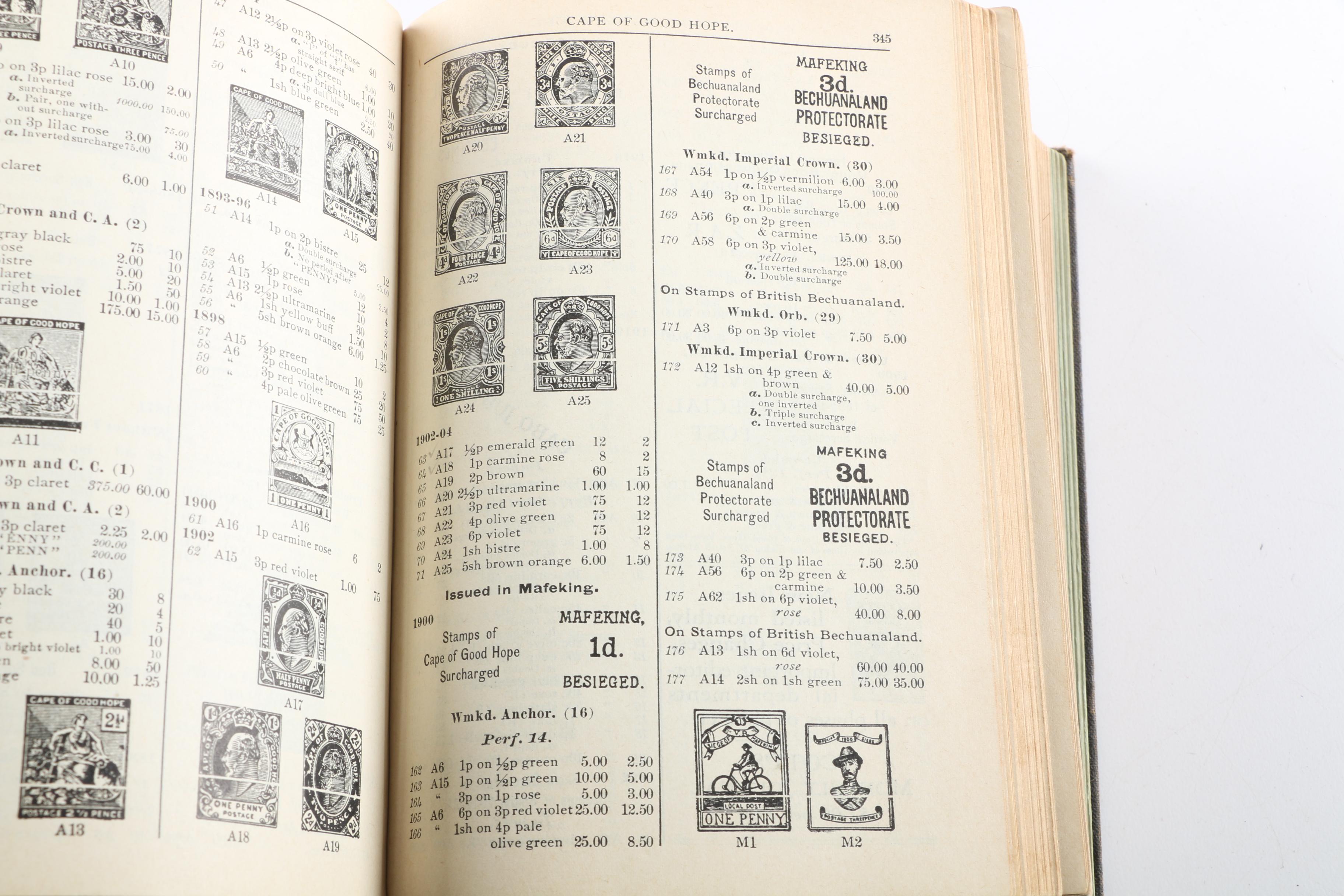 1932, 1943, 1954 and 1956 Scott Publications Postage Stamps Catalogues