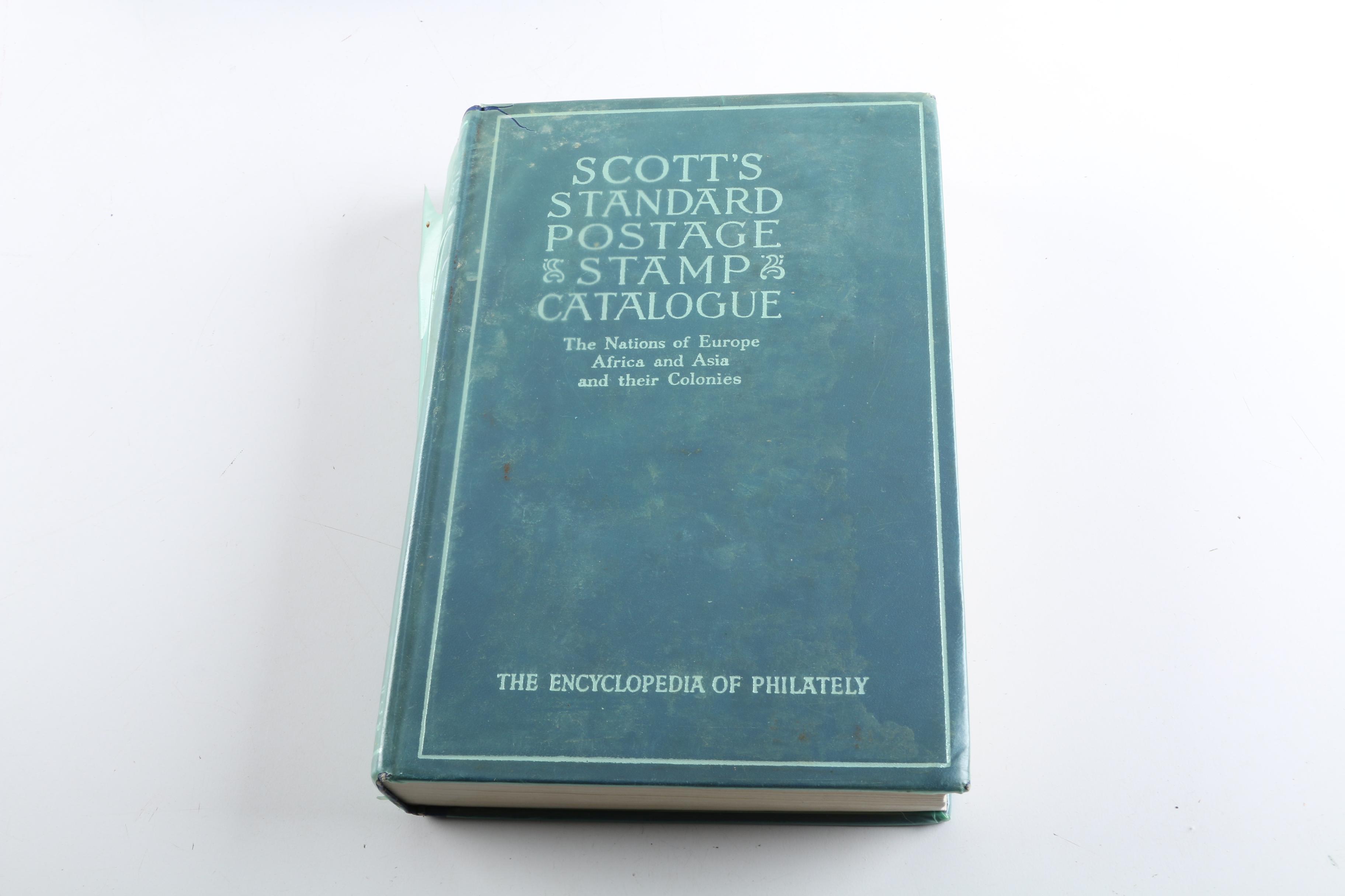 1932, 1943, 1954 and 1956 Scott Publications Postage Stamps Catalogues