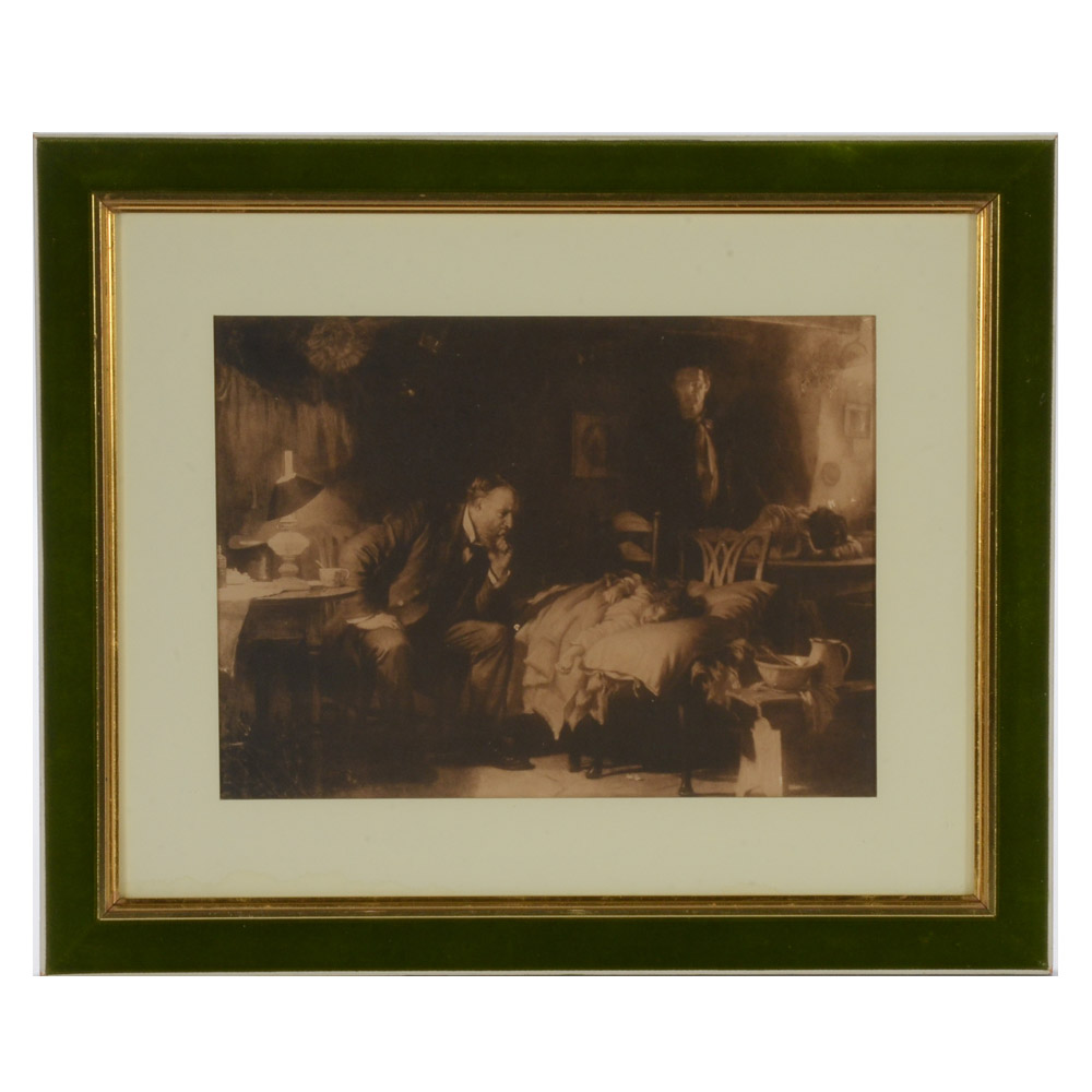 Photogravure Print after Sir Robert Fildes "The Doctor"