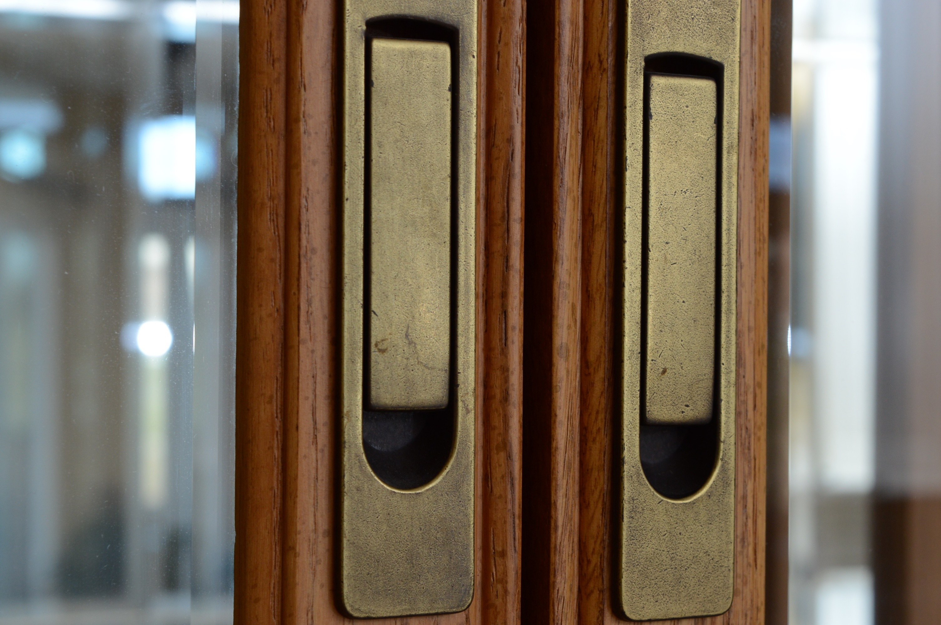 Oak China Cabinet by Stanley Furniture