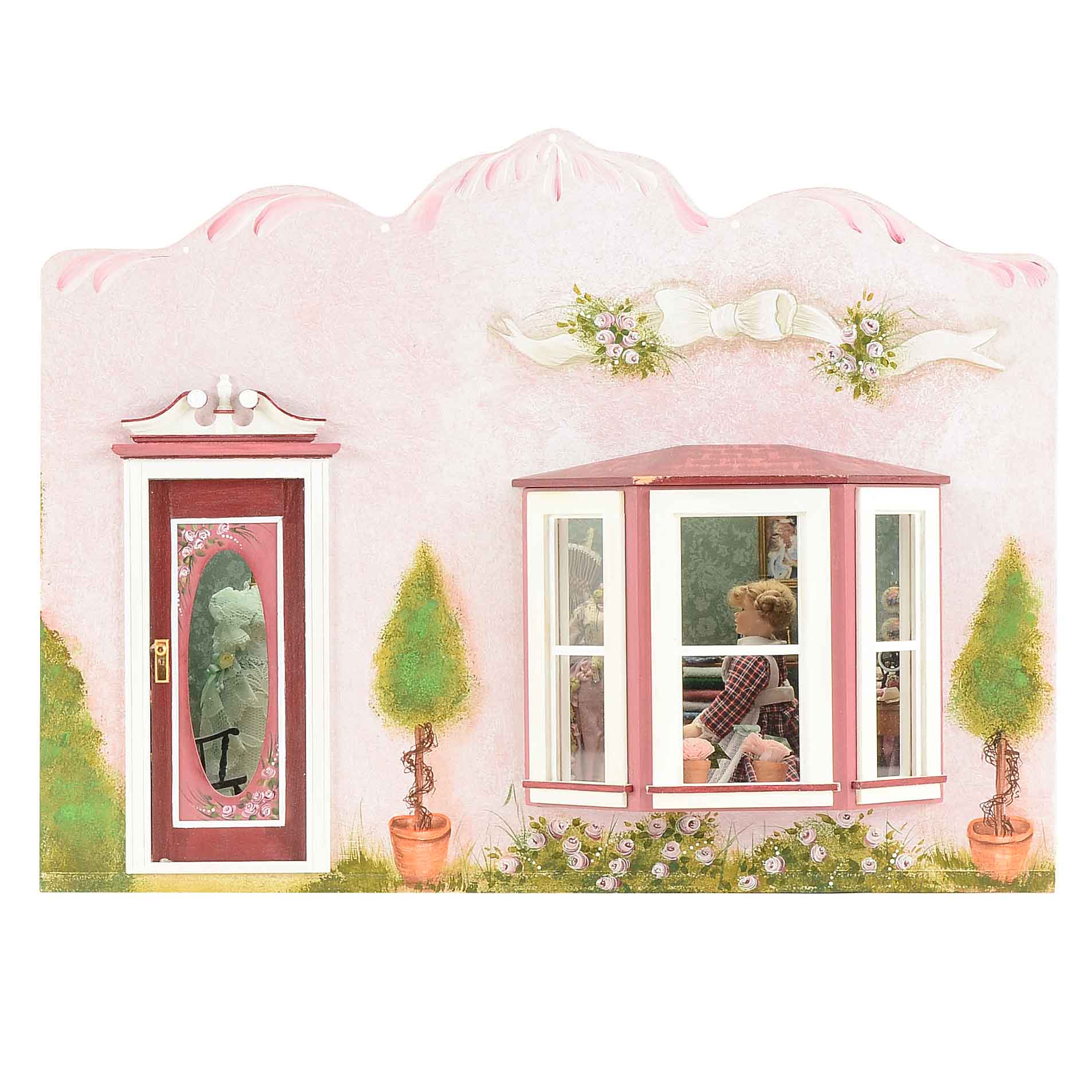 Custom Artisan Made Miniature Diorama Dressmaker Shop