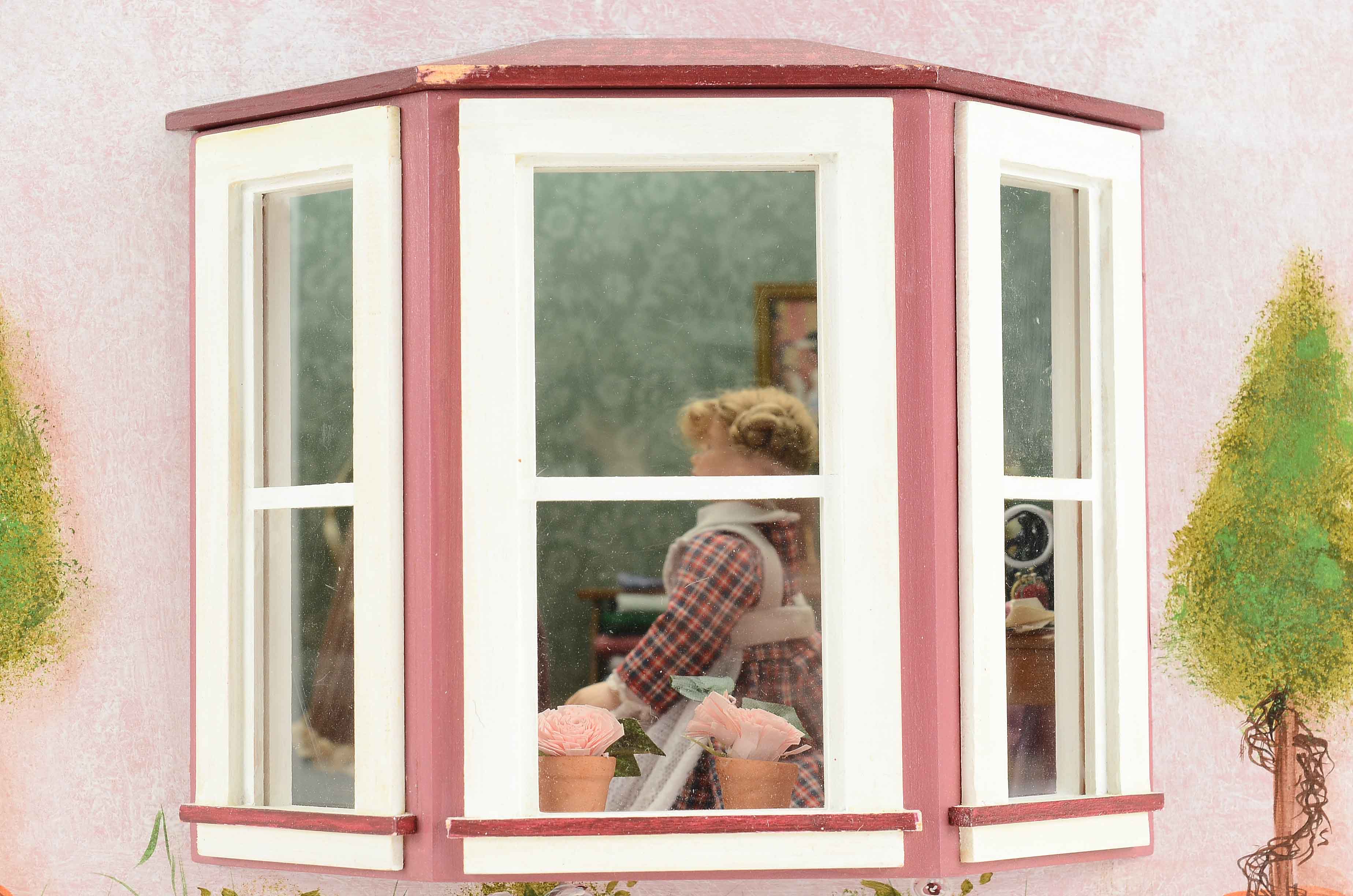 Custom Artisan Made Miniature Diorama Dressmaker Shop