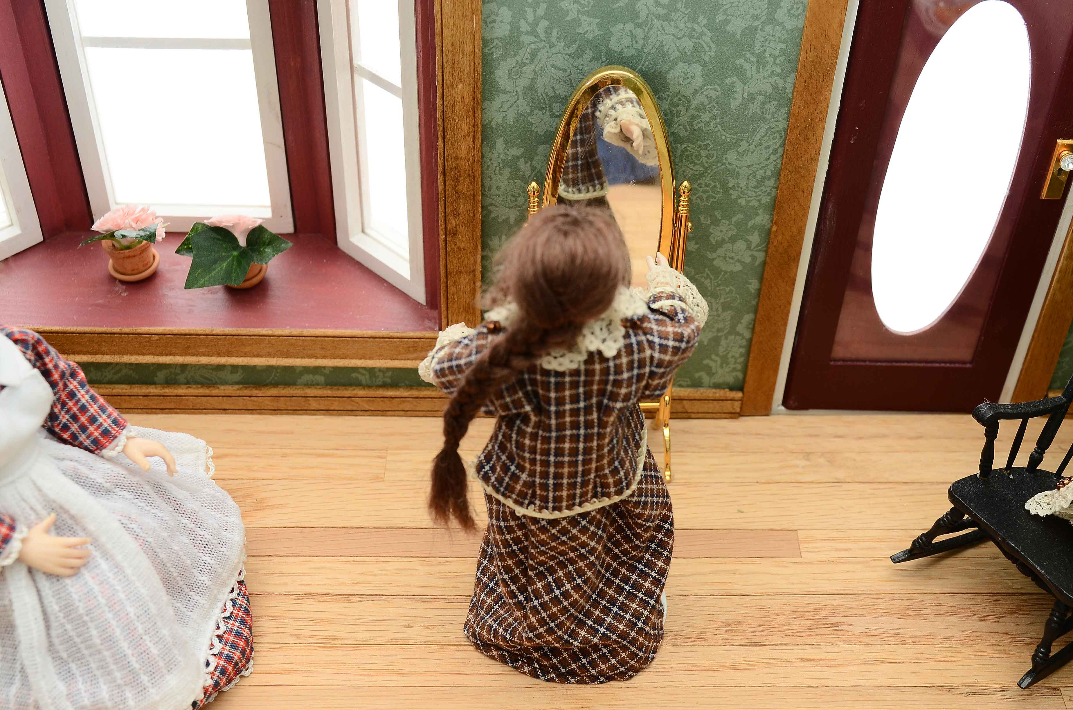 Custom Artisan Made Miniature Diorama Dressmaker Shop