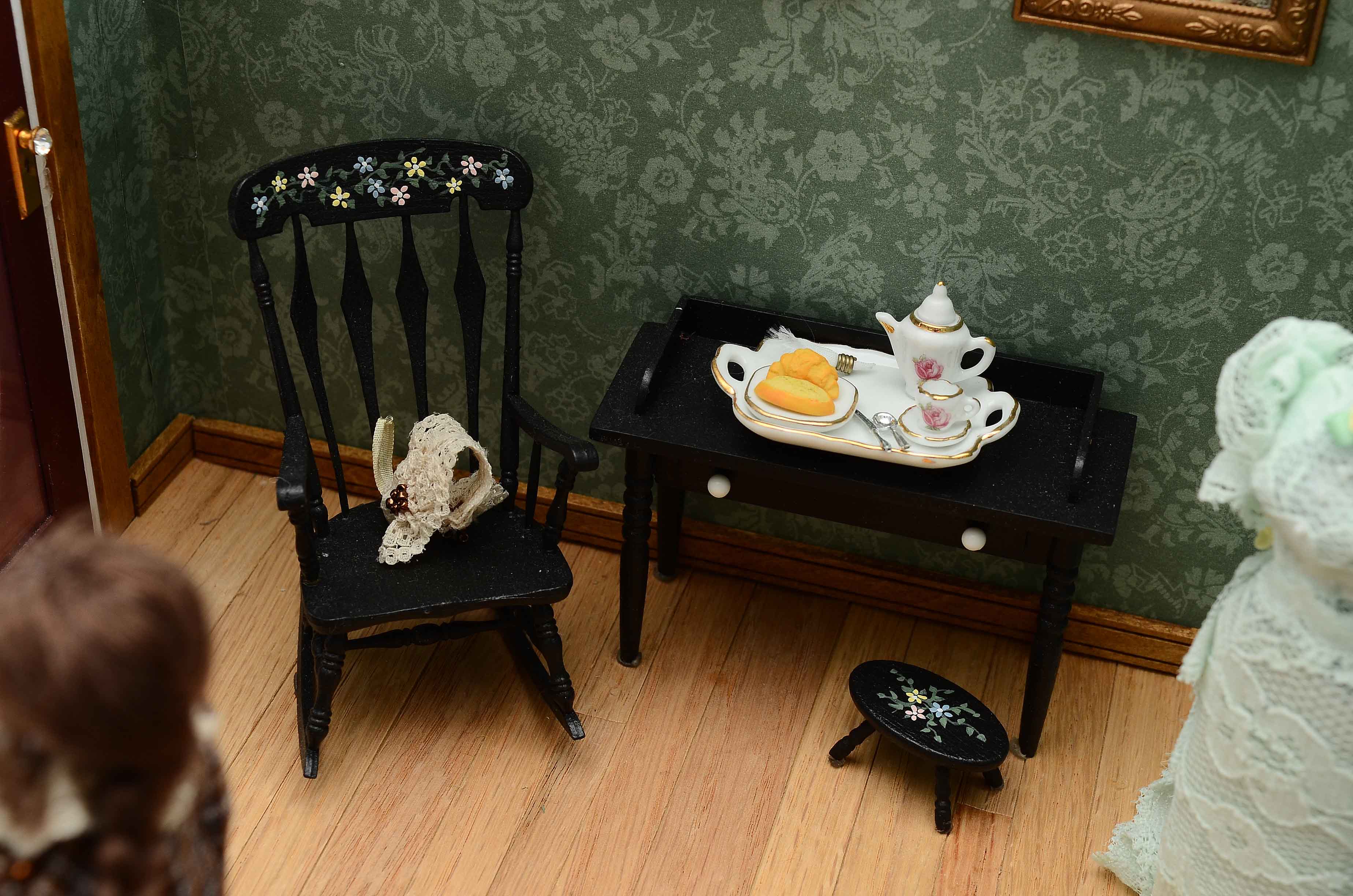 Custom Artisan Made Miniature Diorama Dressmaker Shop