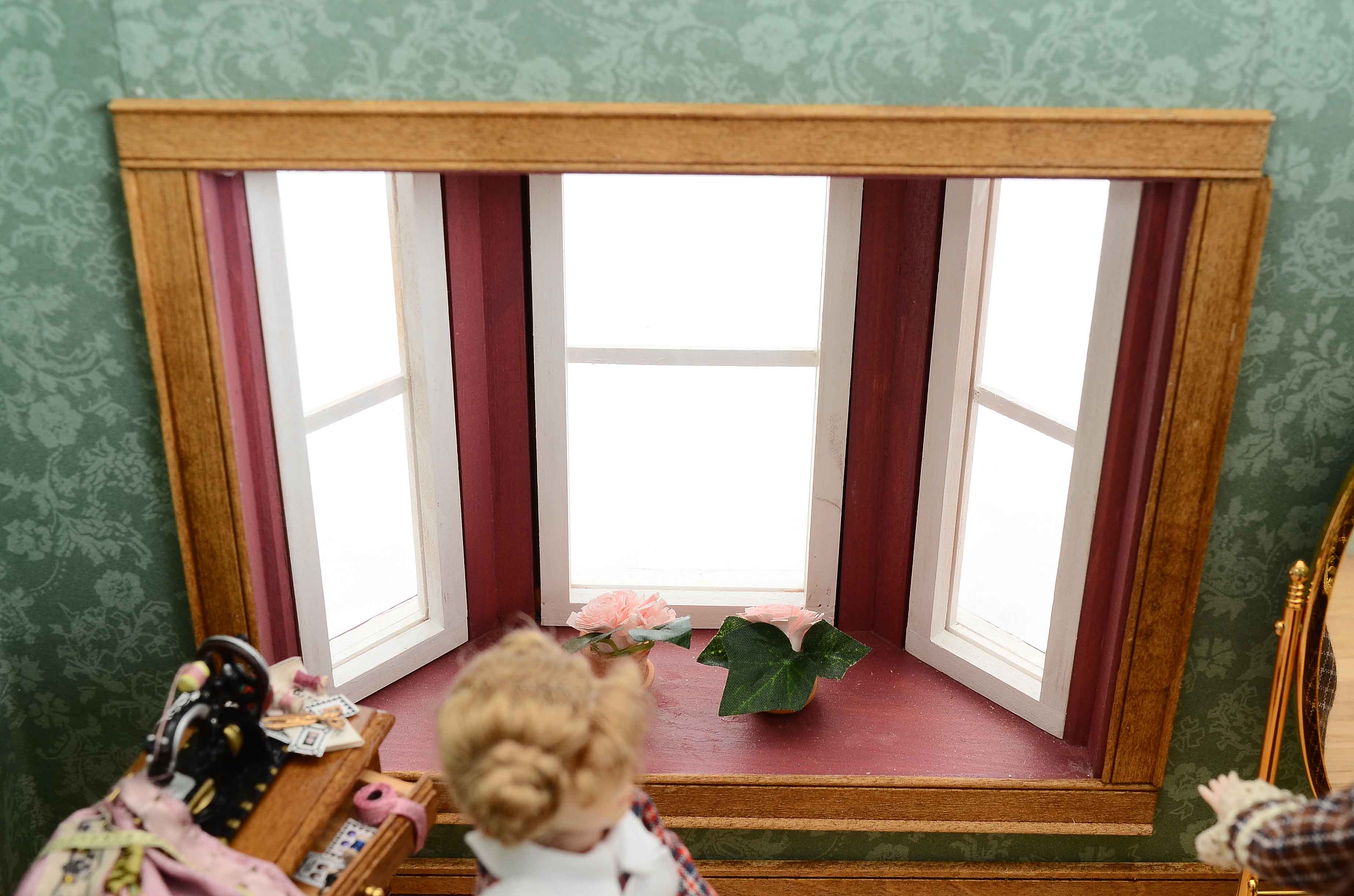 Custom Artisan Made Miniature Diorama Dressmaker Shop