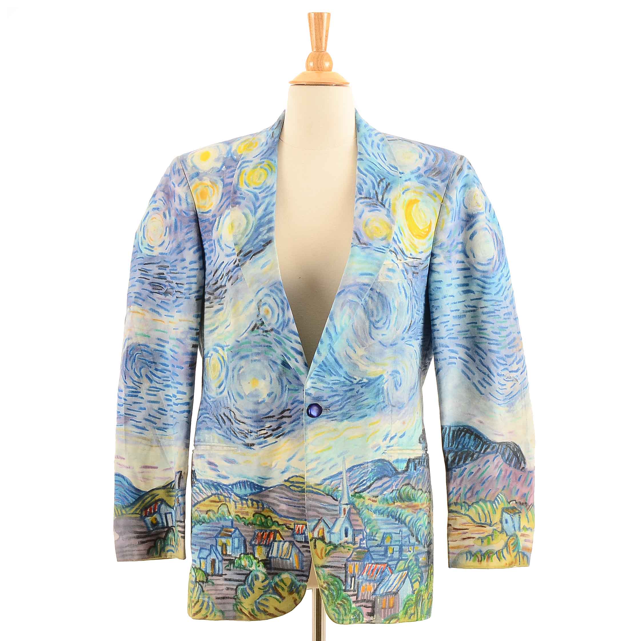 Men's "Starry Night" Inspired Jacket