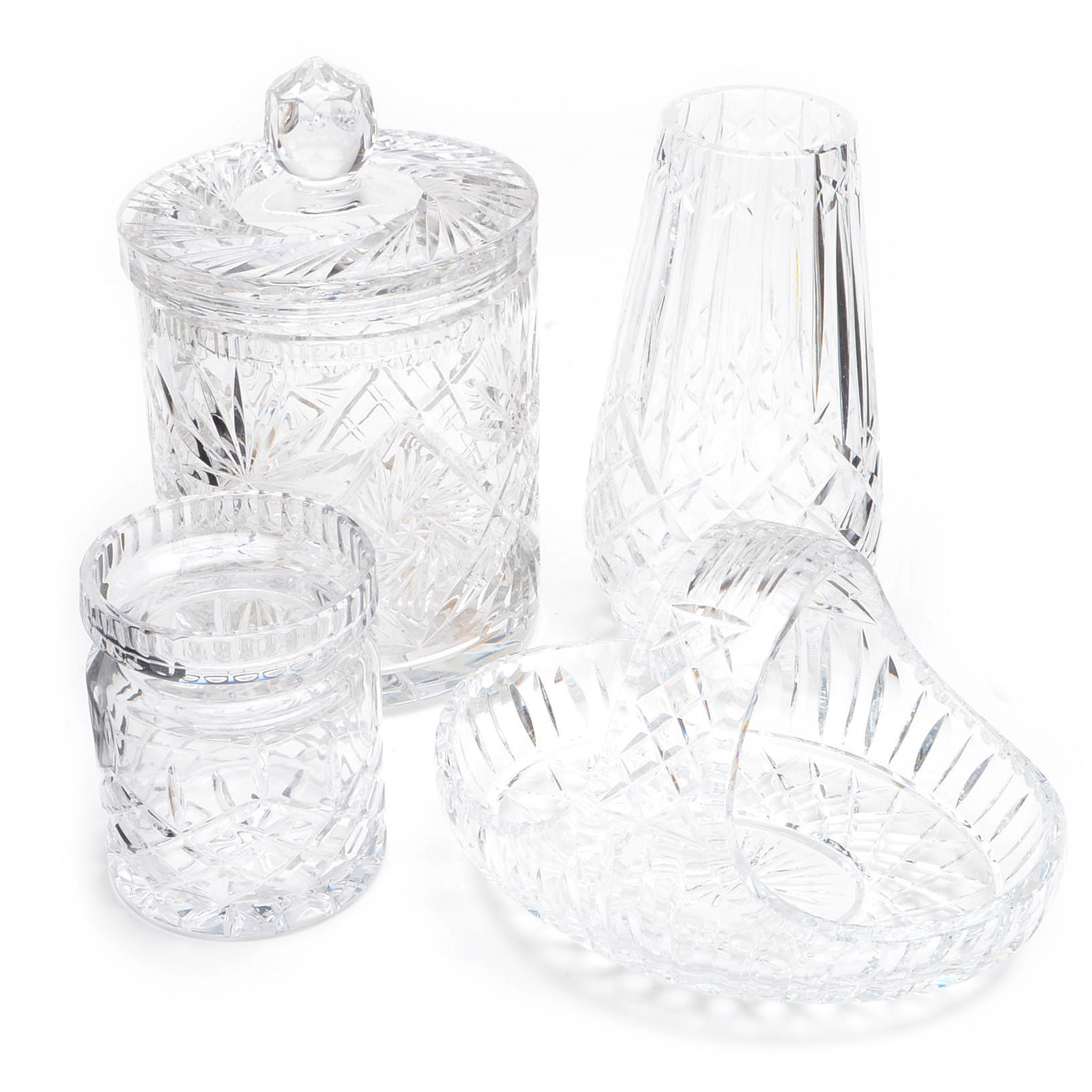 Vintage Crystal Tableware including Waterford Crystal