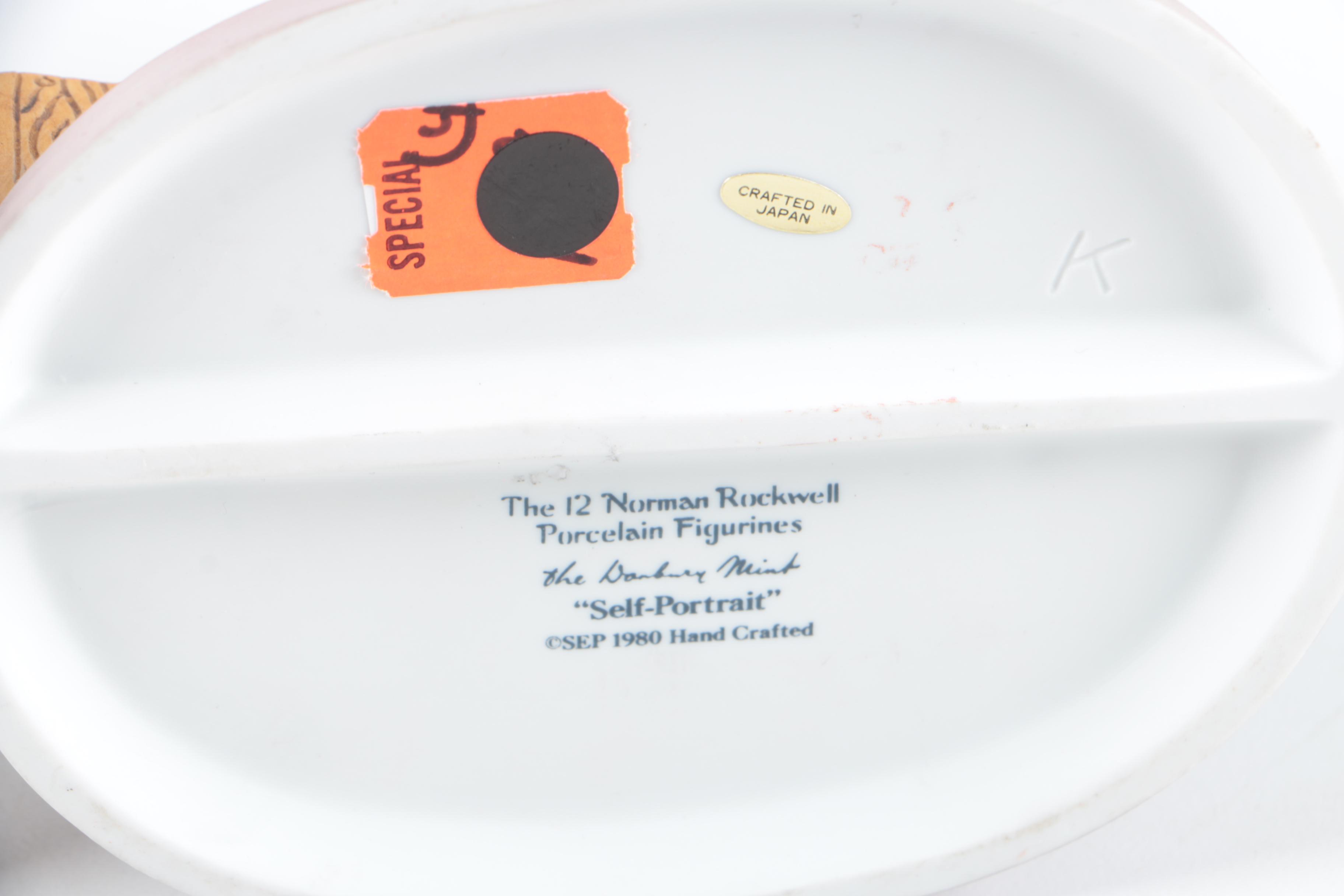 Five Norman Rockwell Porcelain Figurines