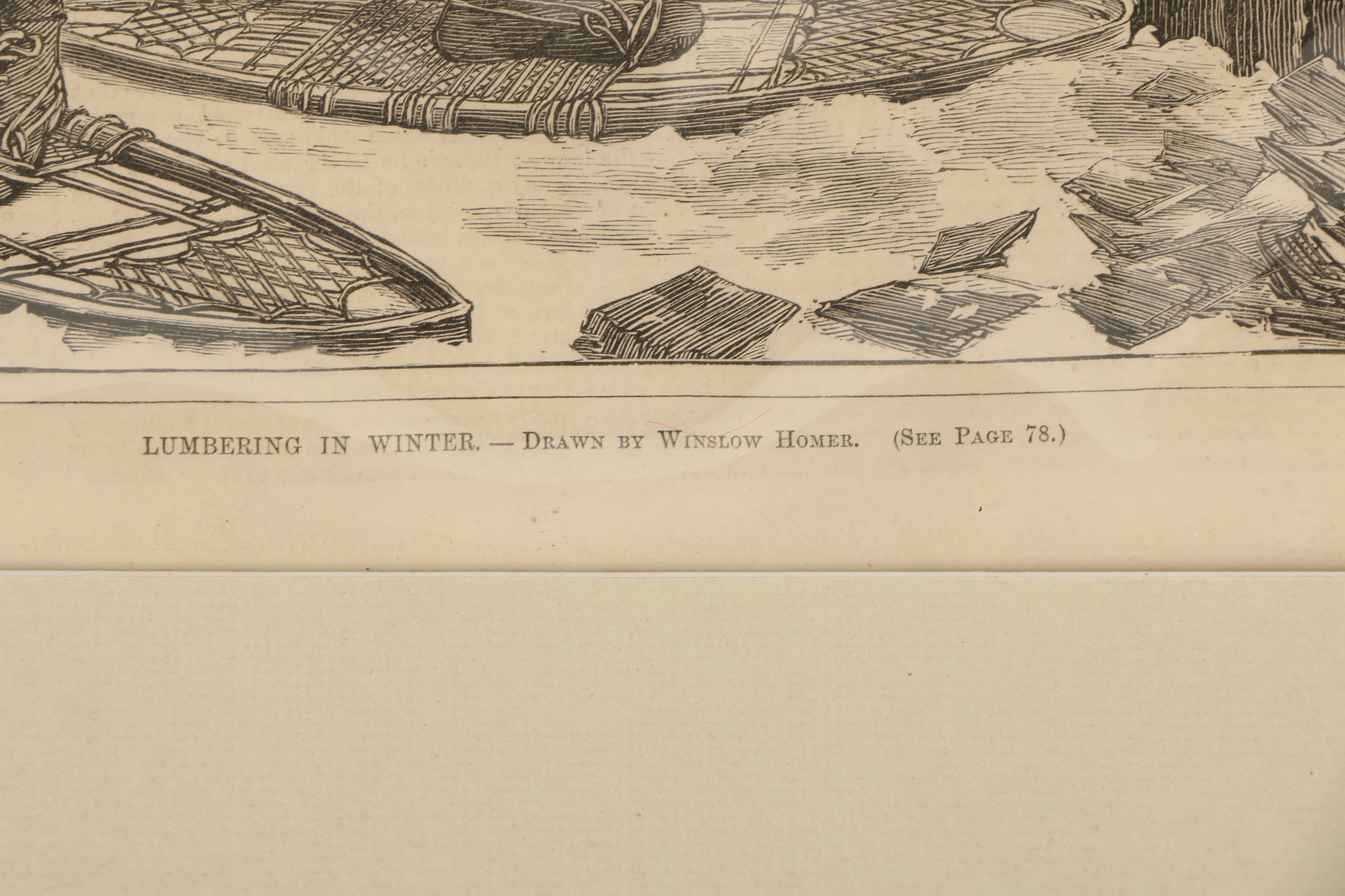 Winslow Homer Wood Engravings Including Illustrations from "Every Saturday"