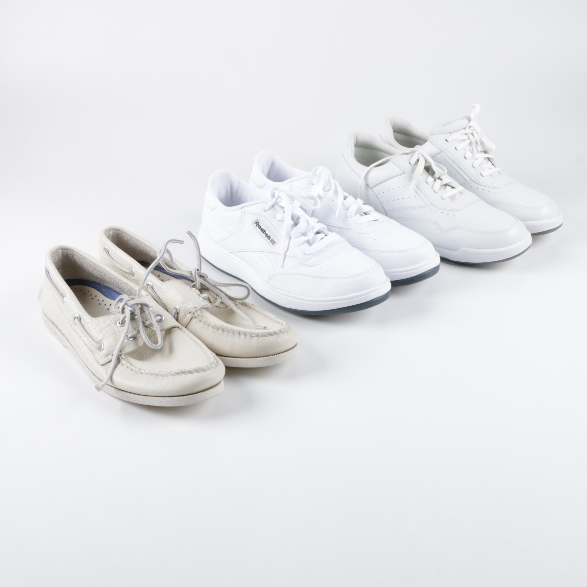 Men's Sneakers and Boat Shoes Including Sperry Top-Sider and Reebok