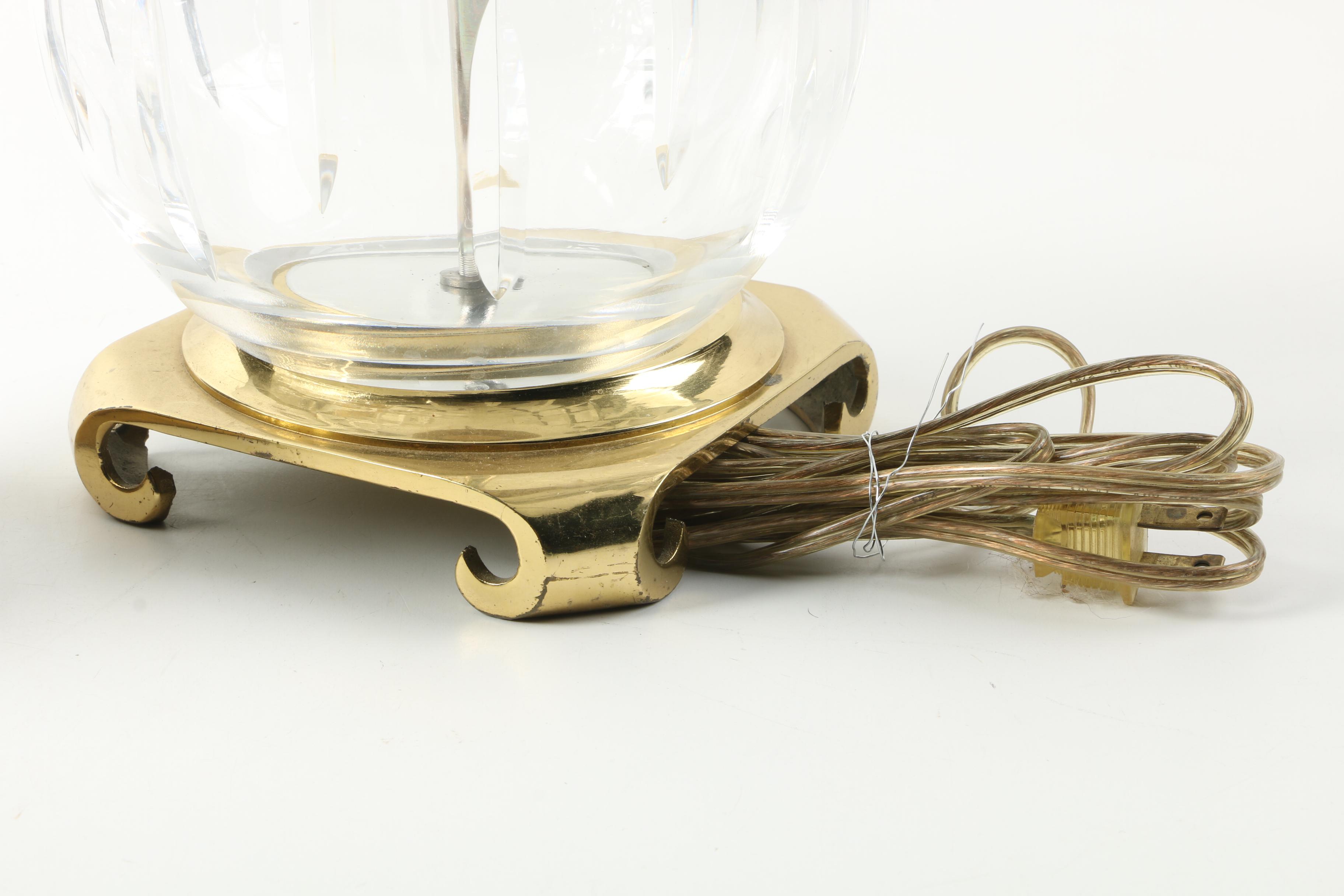 Waterford Crystal Lamps including "Lismore"